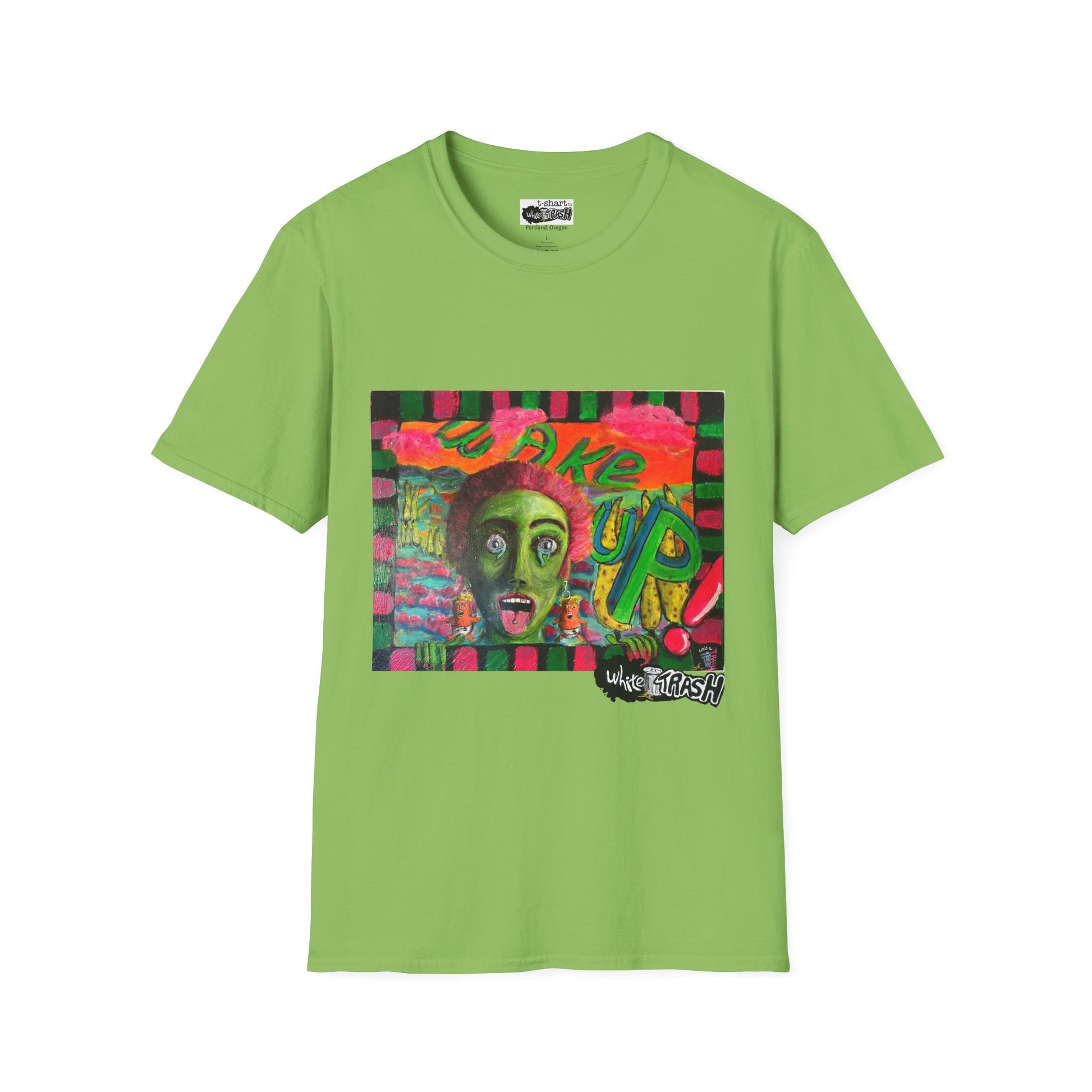 “Wake Up” Unisex Softstyle T-Shart