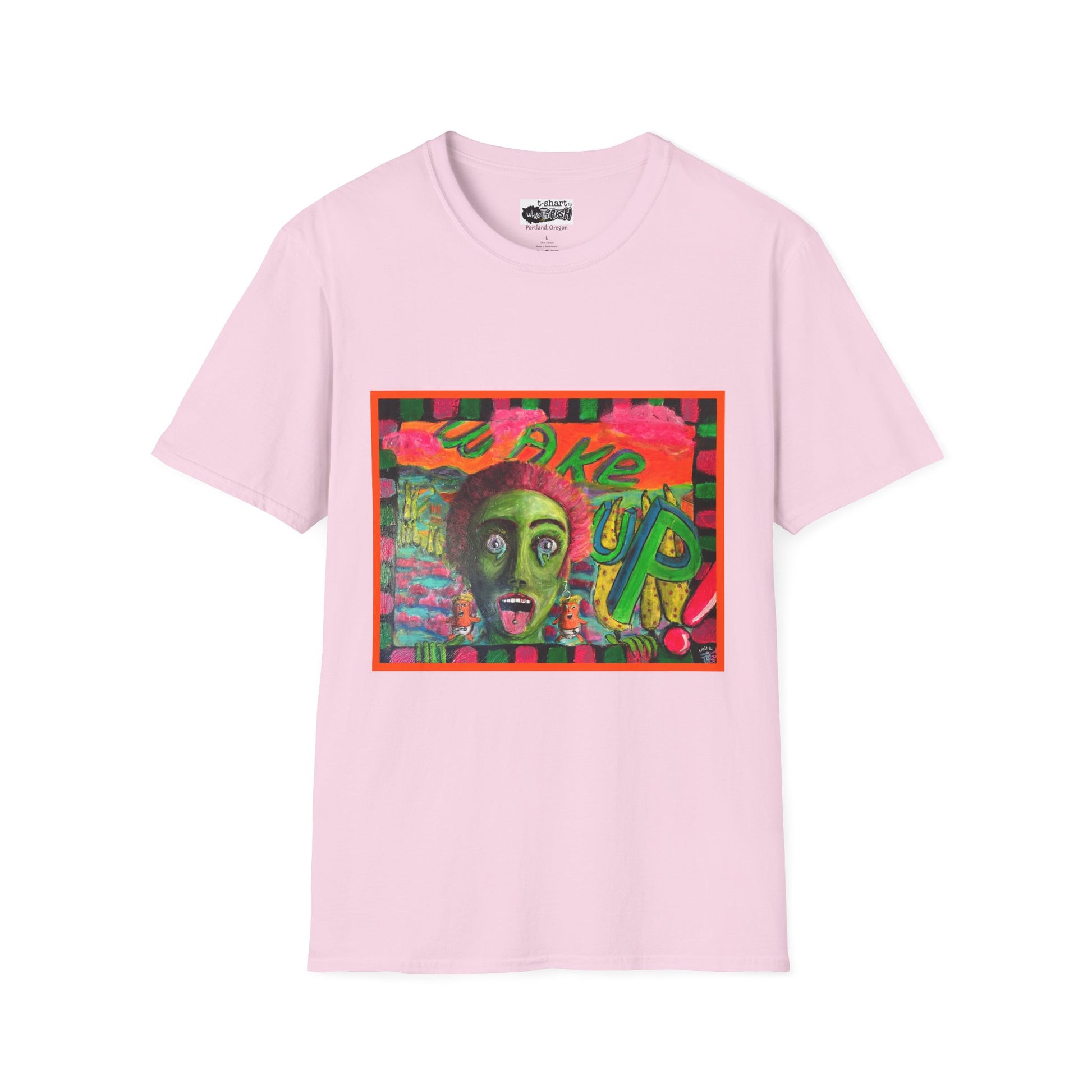 “Wake Up” Unisex Softstyle T-Shart