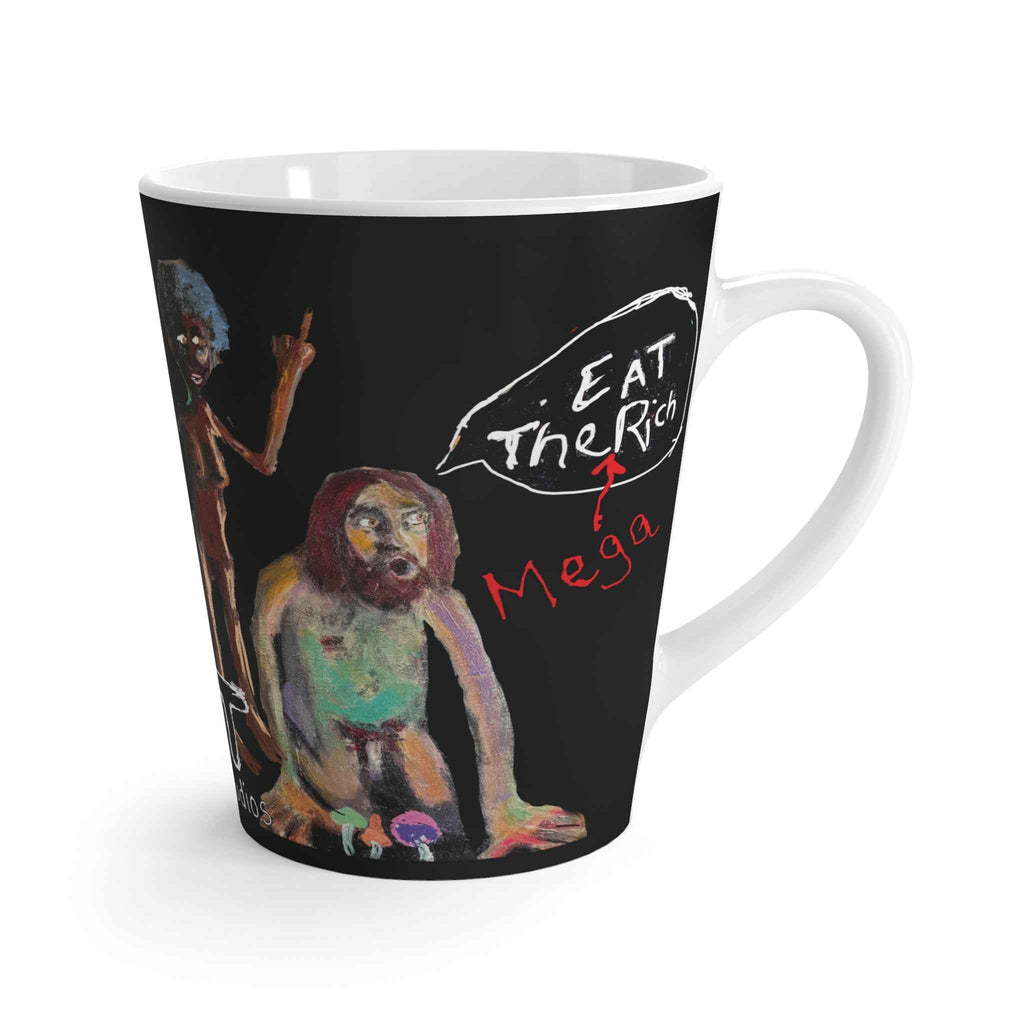 “Eat the Mega Rich” Latte Mug