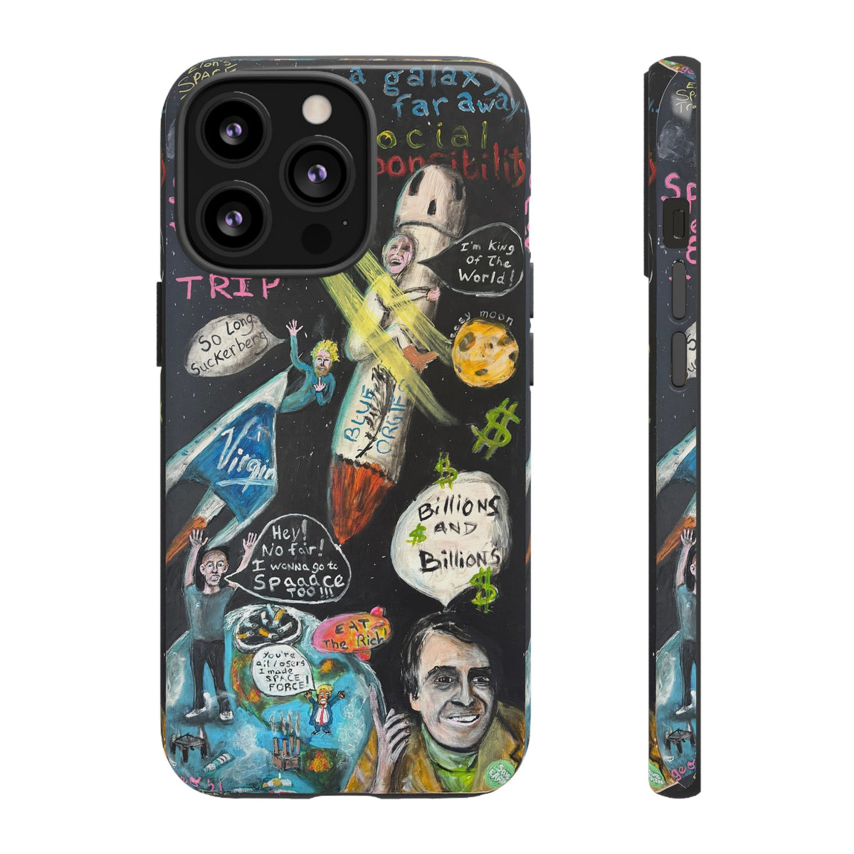 Waste of Space Art Tough Cases