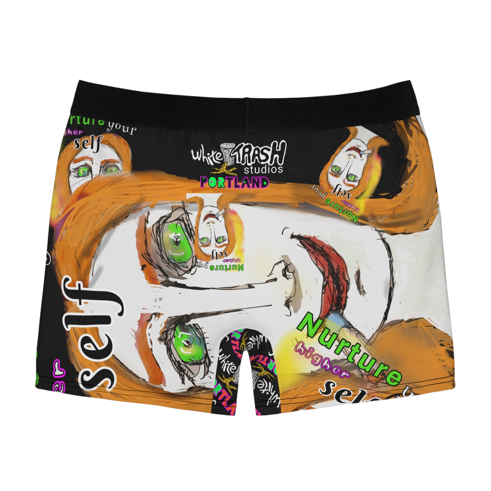“Nurture” Men's Boxer Briefs (AOP)