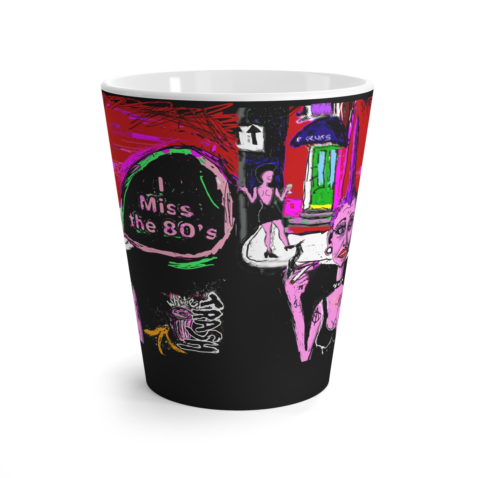 “I Miss the Poseurs” Latte Mug