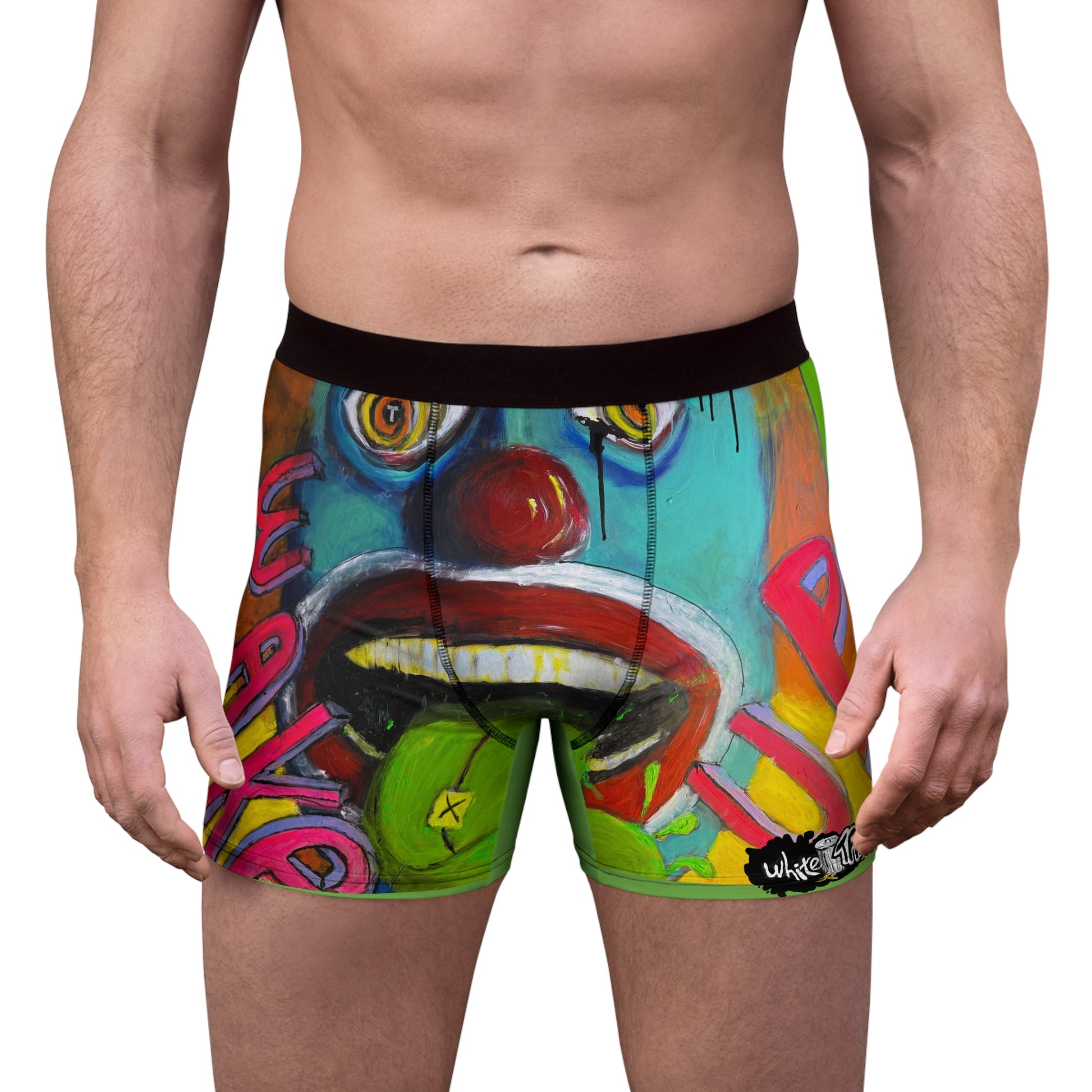 “Clown Show” Men's Boxer Briefs (AOP)