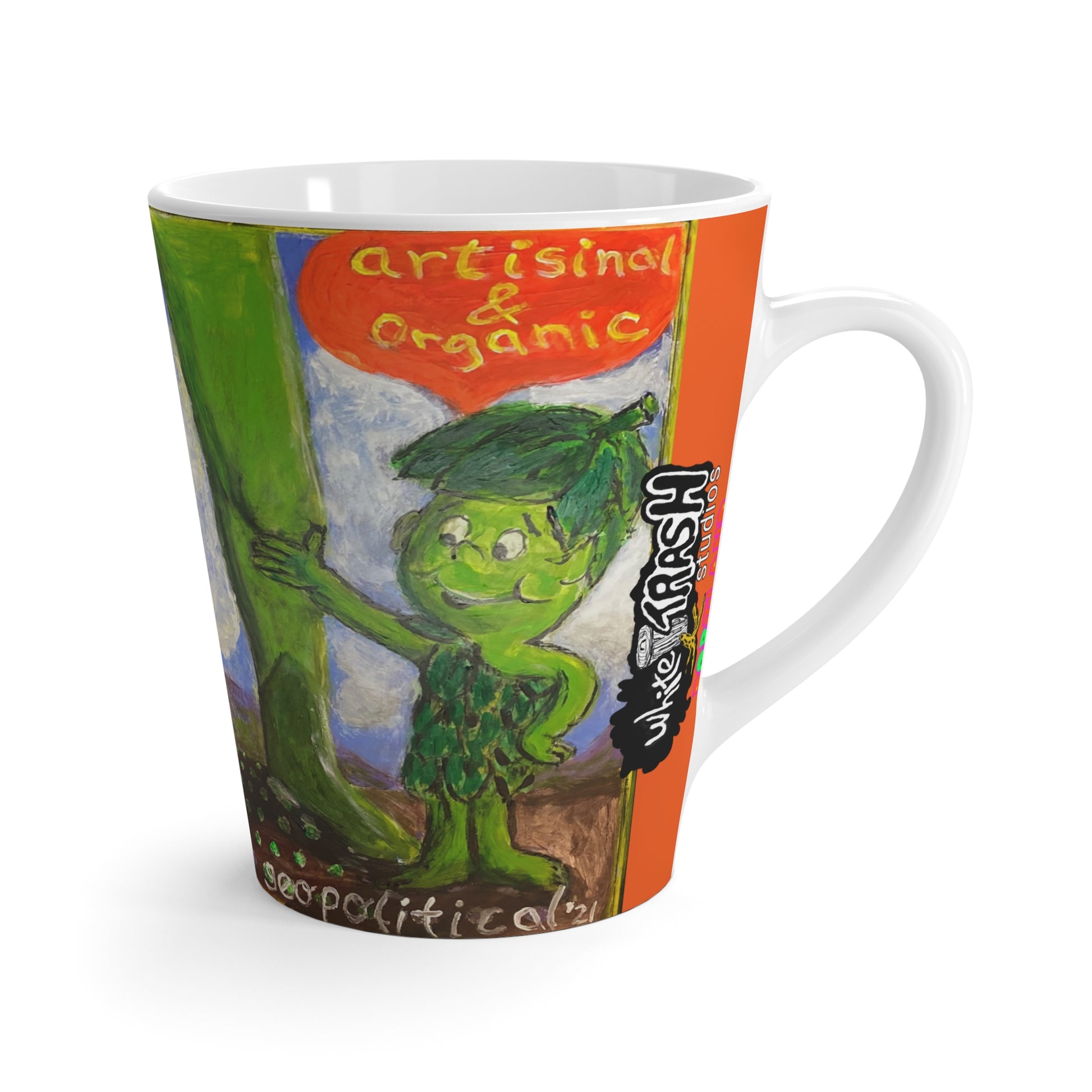 “Pretty Words” Latte Mug