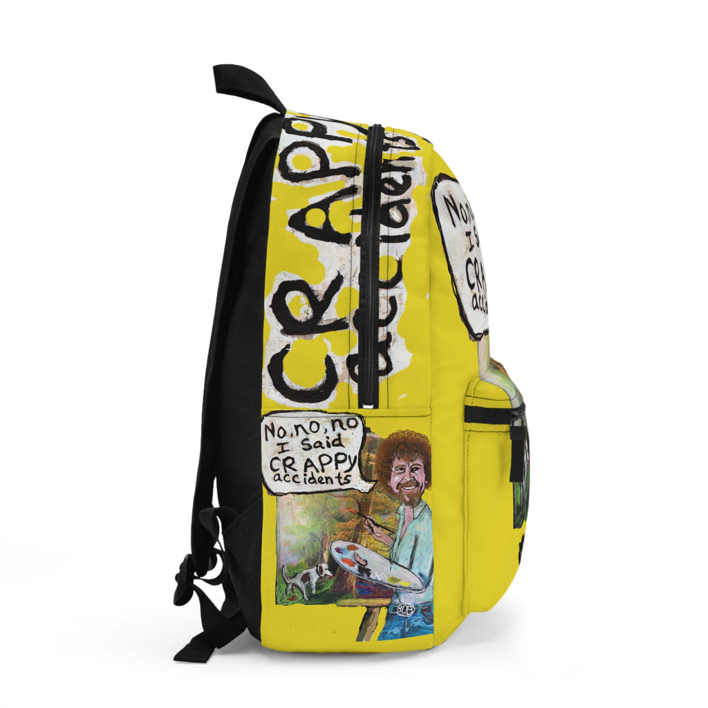 “Crappy Accidents” Backpack (Black)