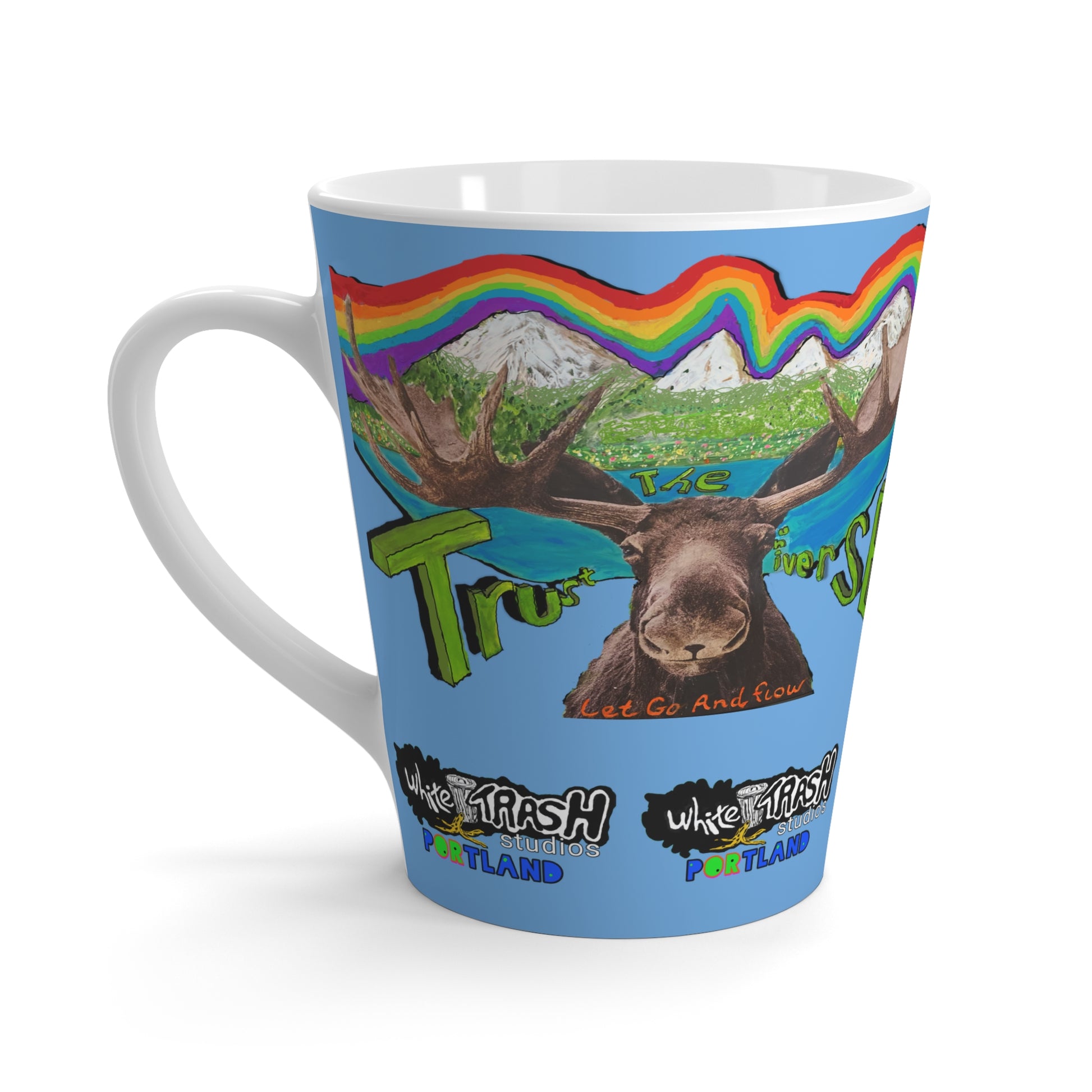 “Trust the Moose” Latte Mug