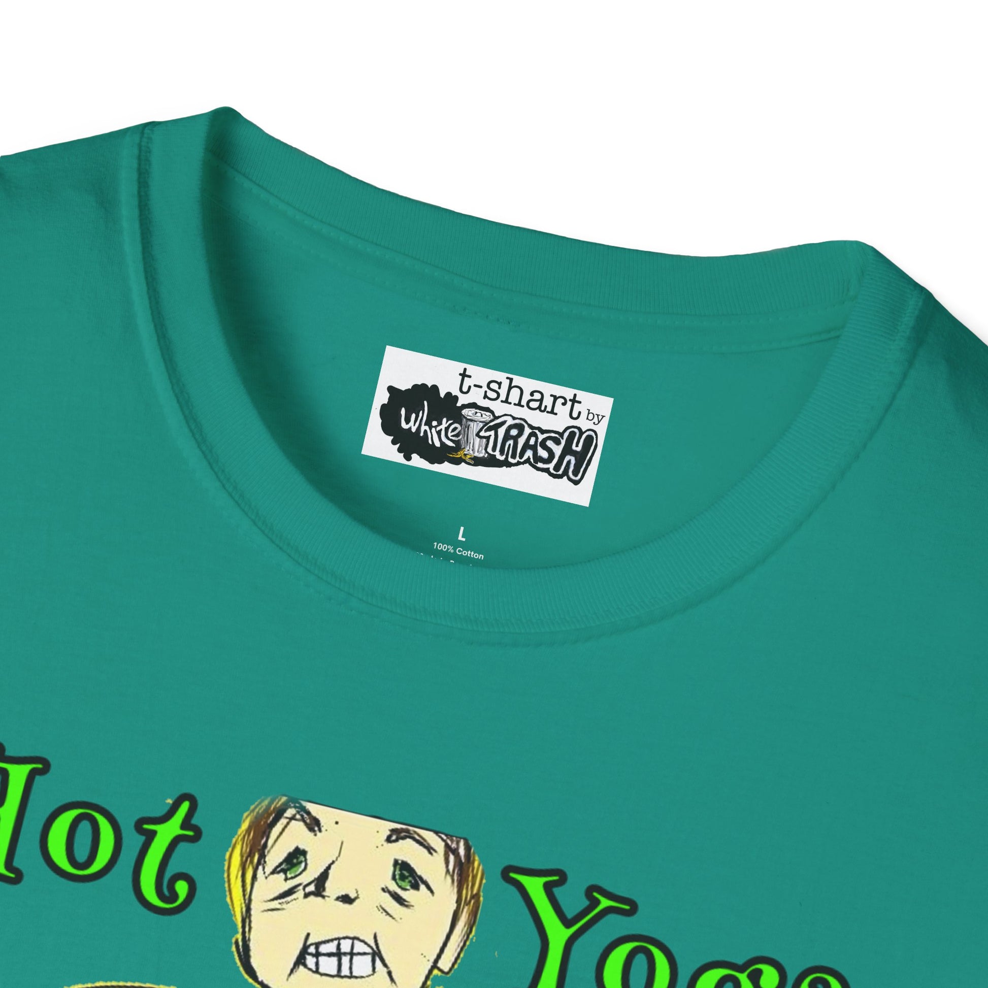 "Hot Yoga" t-shart