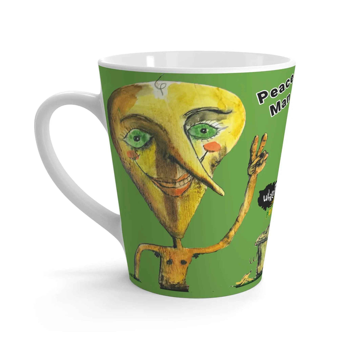 “Peace Man” Latte Mug