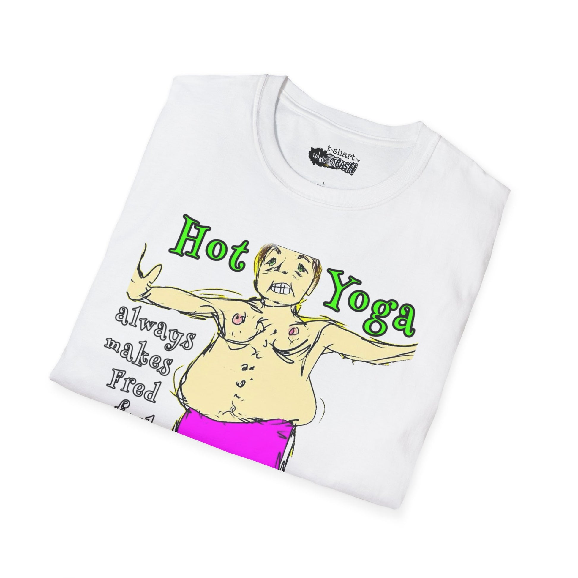 "Hot Yoga" t-shart