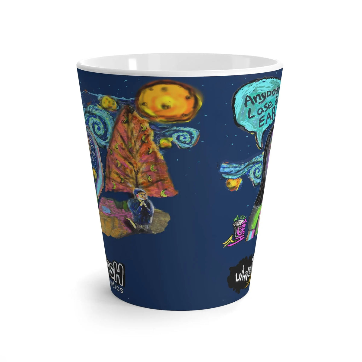 “Anyone Lose an Ear?” Latte Mug Printify