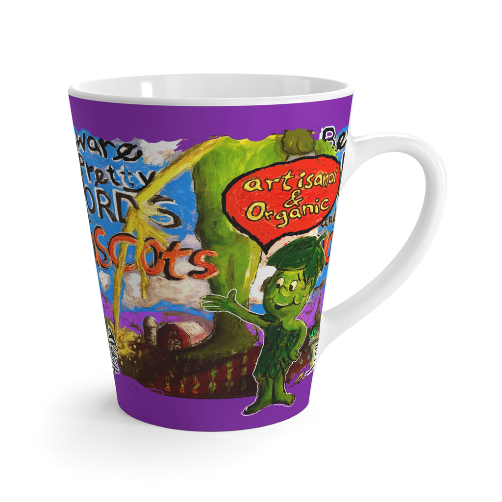 “Pretty Words” Latte Mug