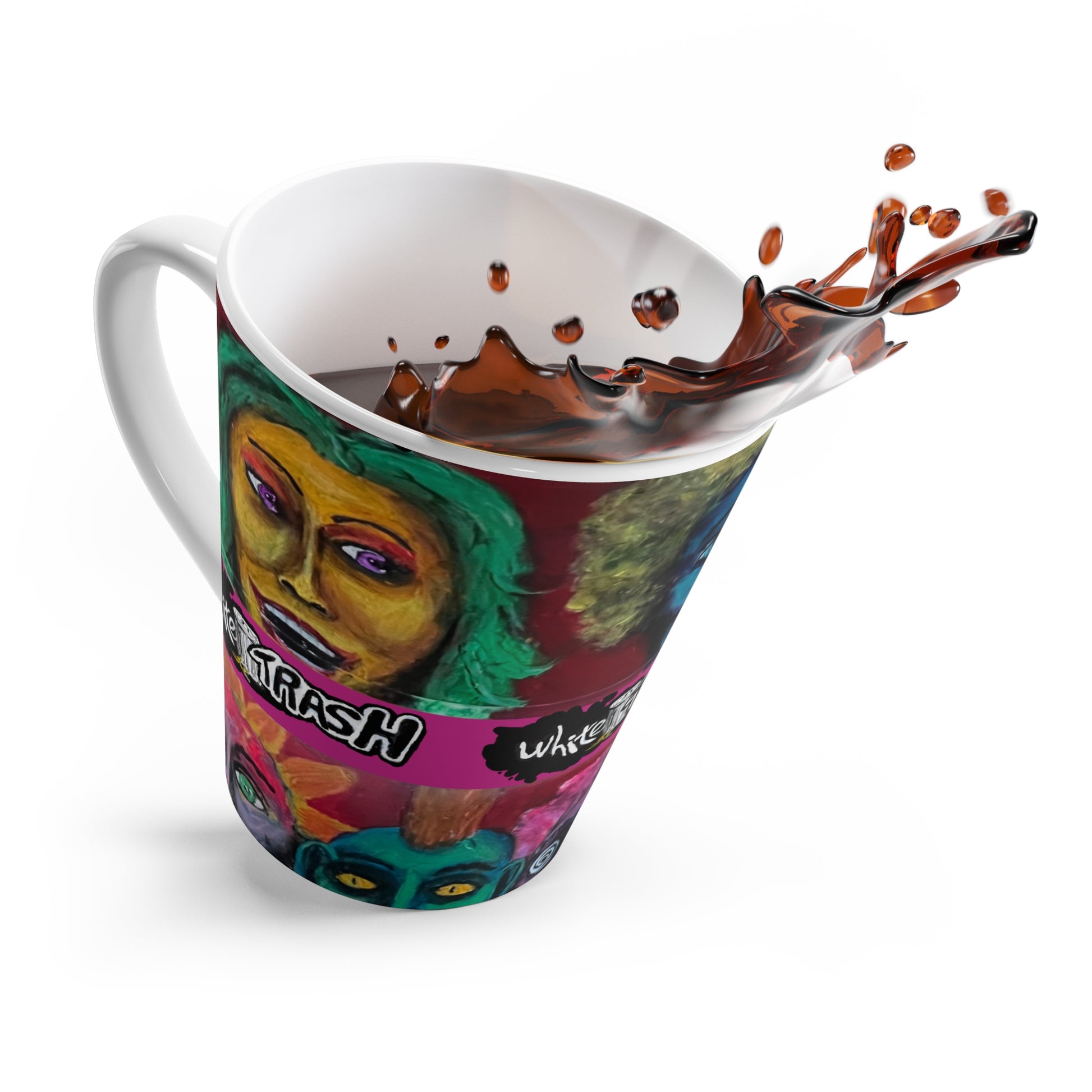 “Face to Face” Latte Mug