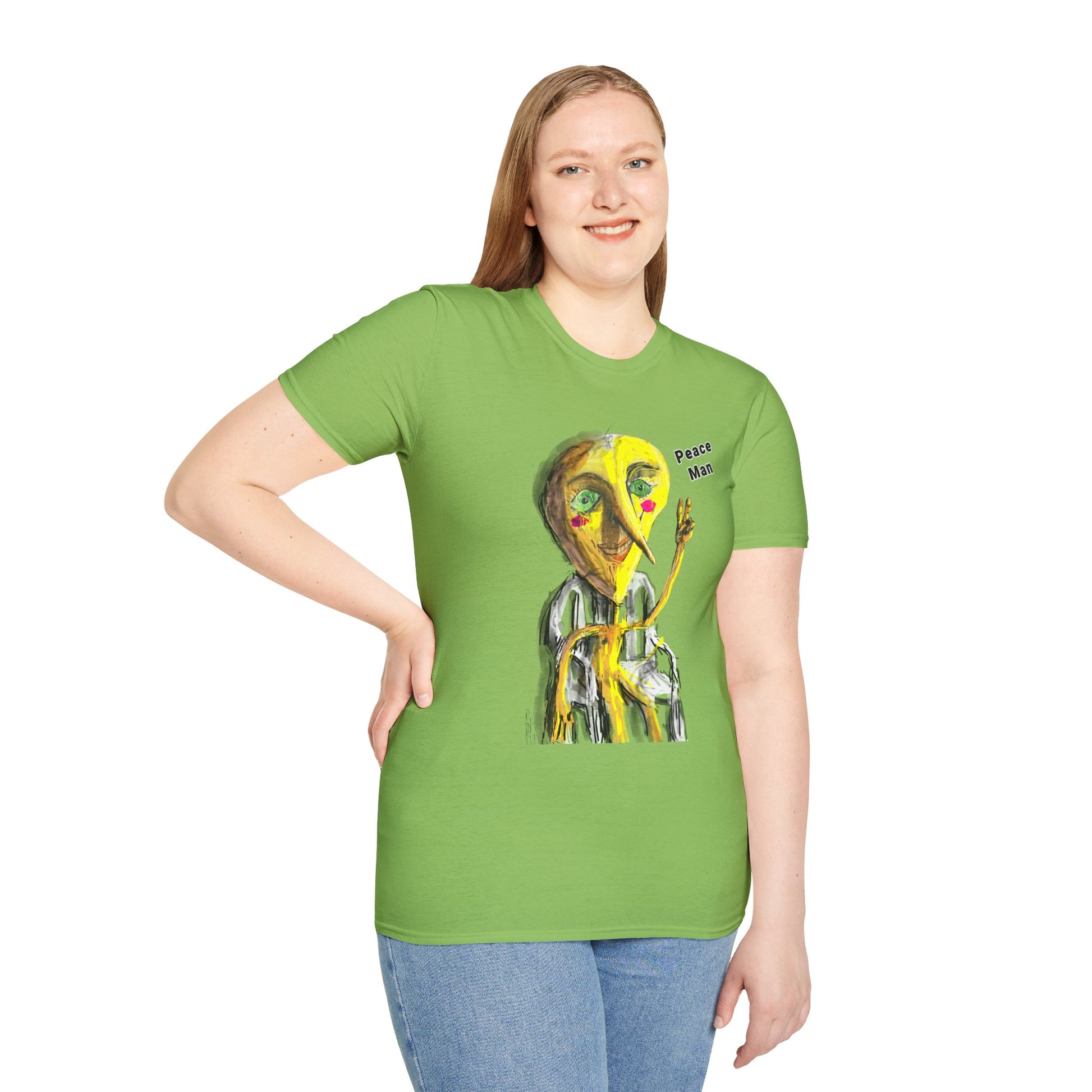 “Lazy Peace Man” t-shart