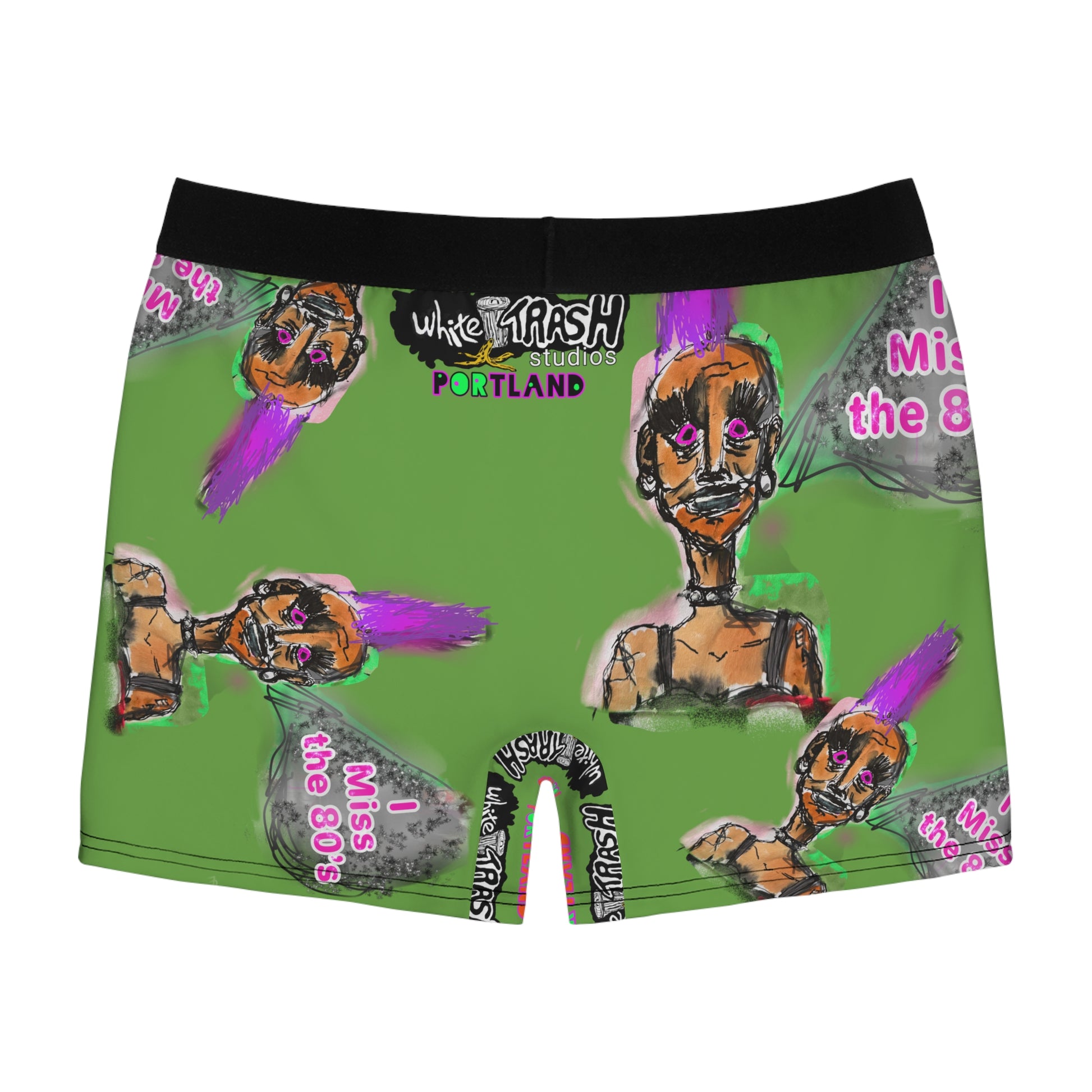 “I Miss the 80’s” Men's Boxer Briefs (AOP)