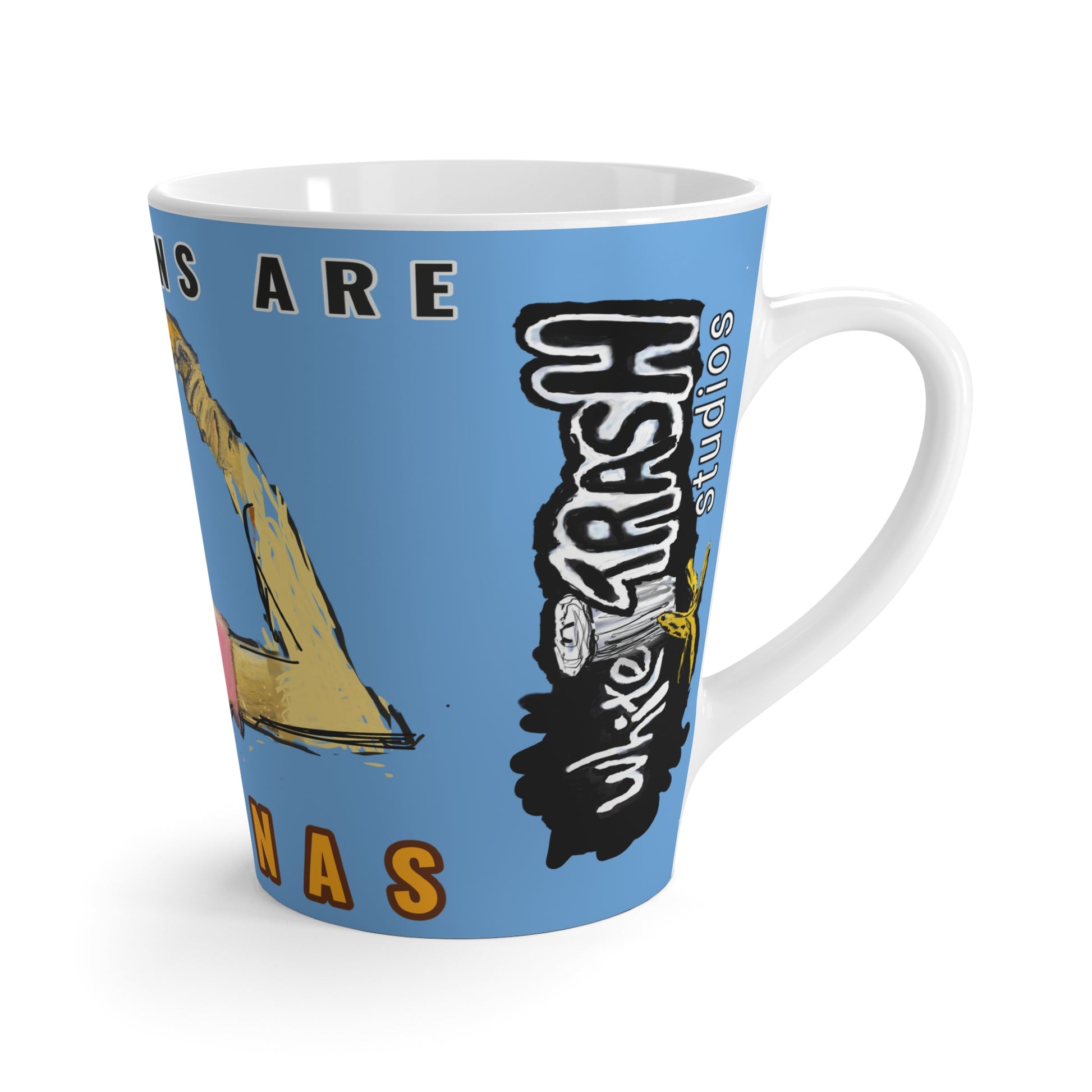 “Guns are Bananas” Latte Mug
