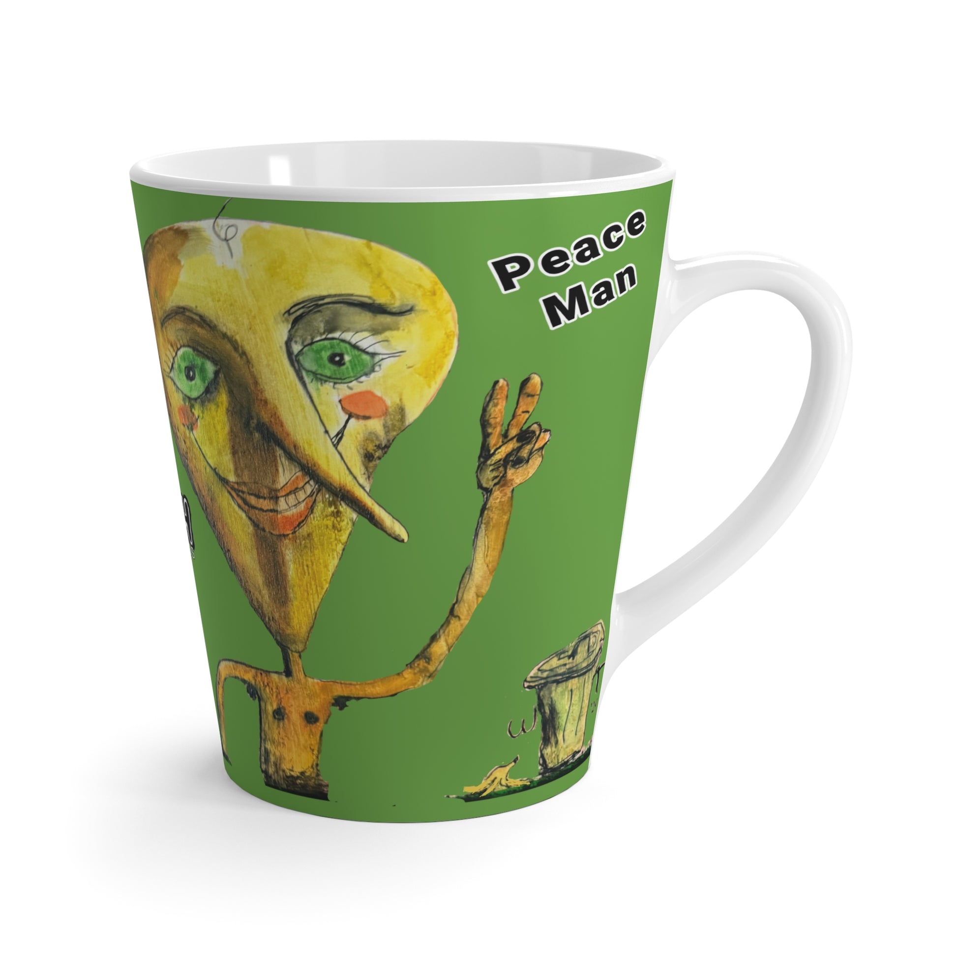 “Peace Man” Latte Mug