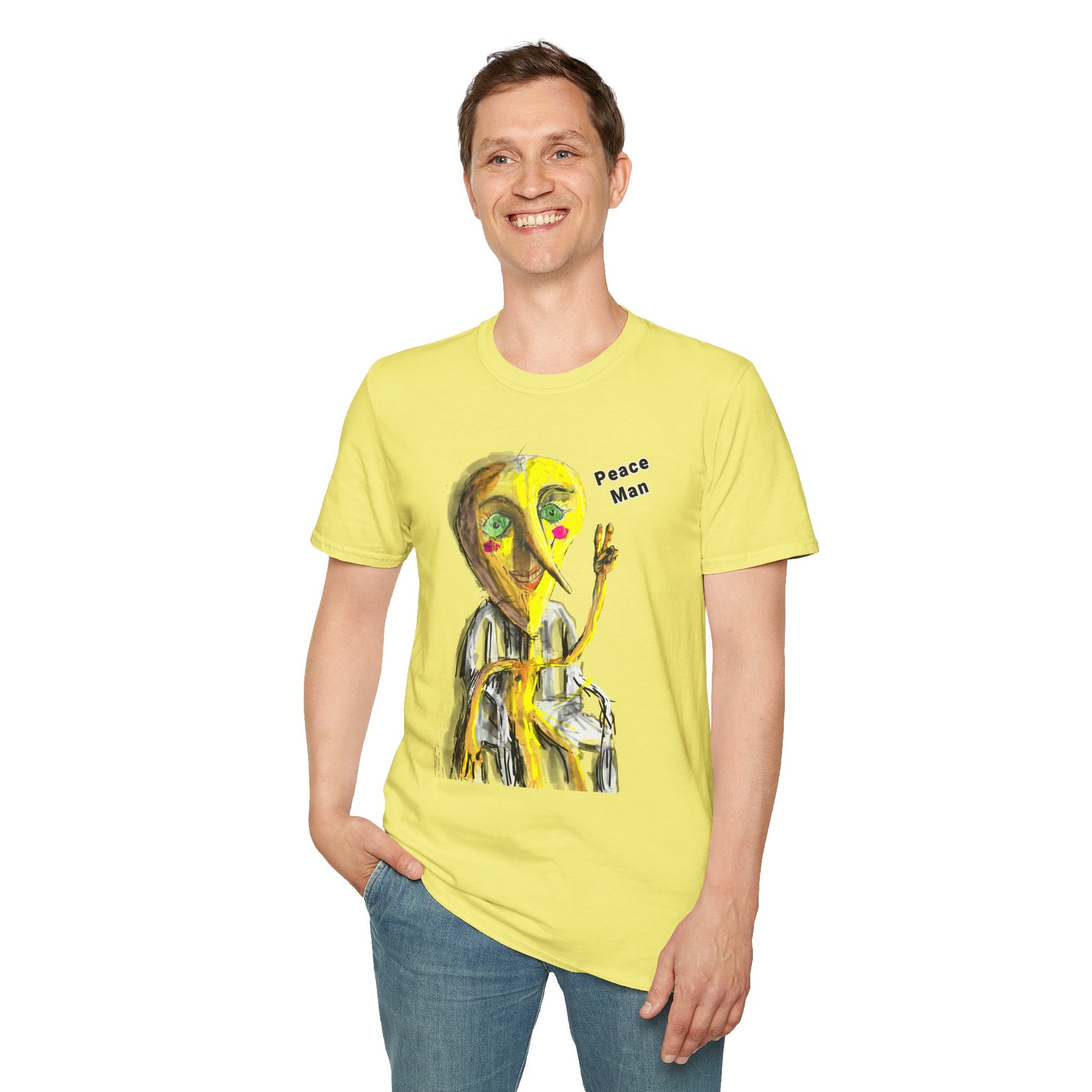 “Lazy Peace Man” t-shart
