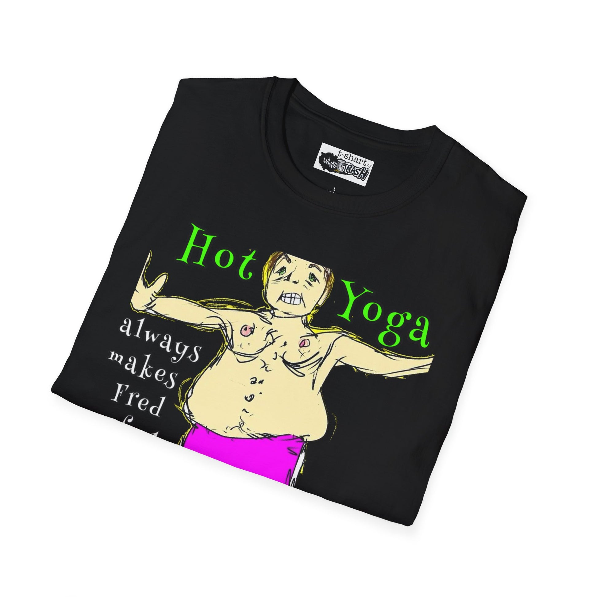 "Hot Yoga" t-shart