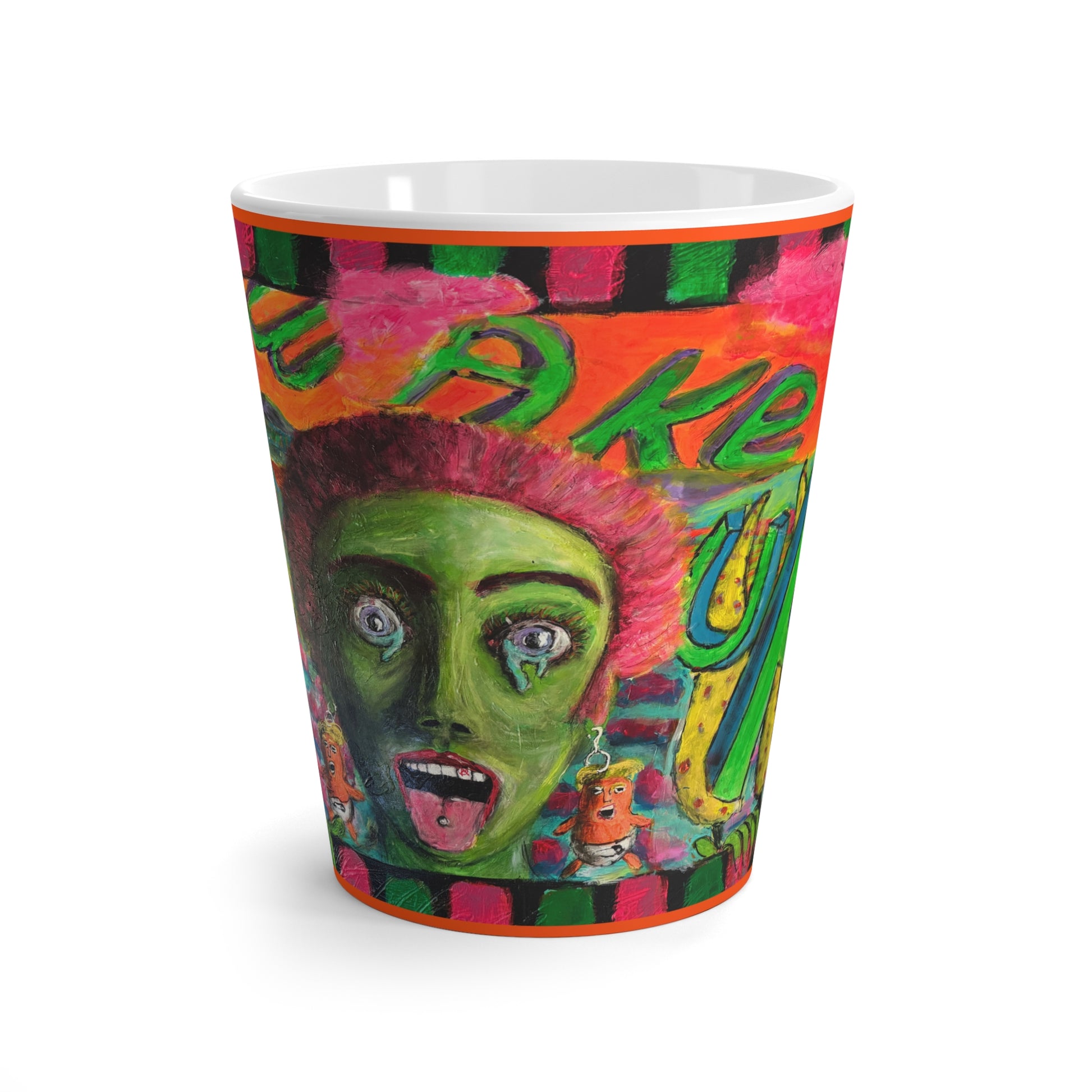 “Wake Up” Latte Mug