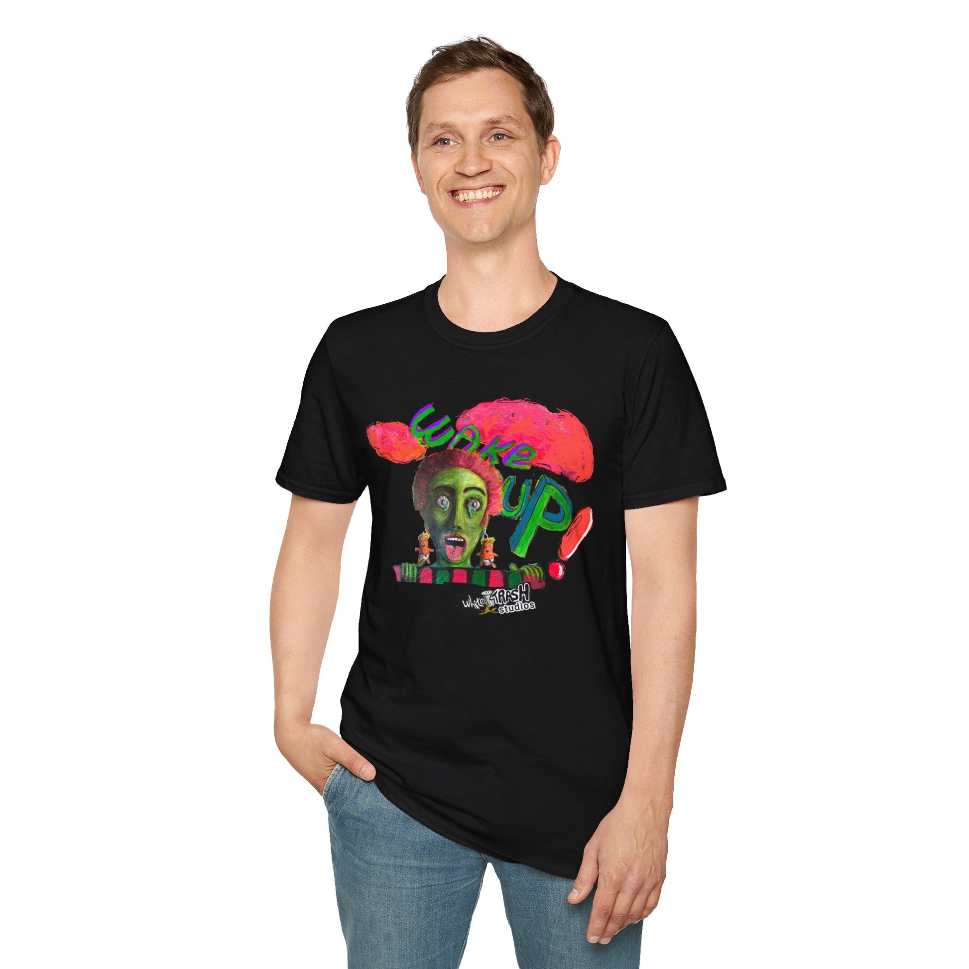 Copy of “Wake Up” Unisex Softstyle T-Shart
