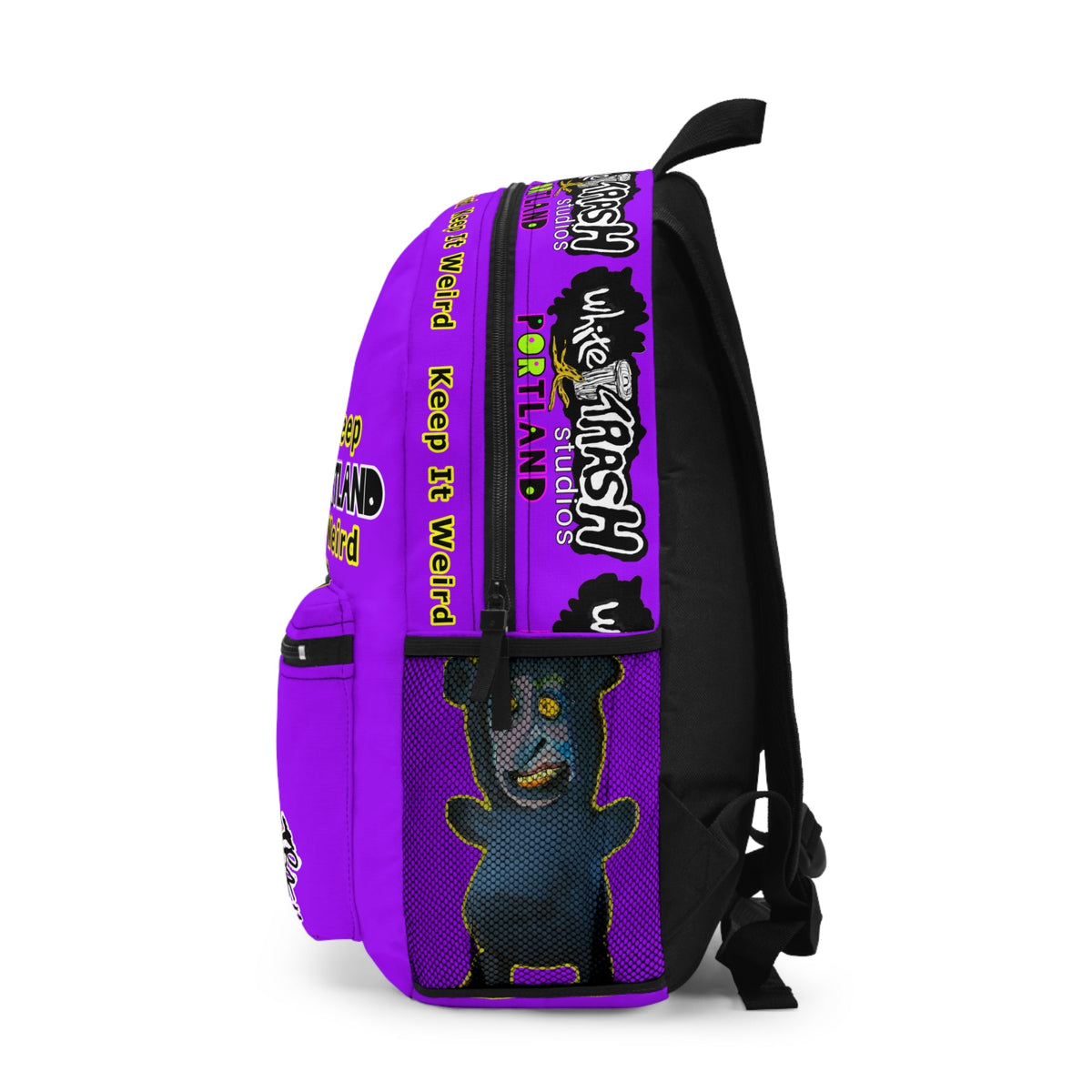 “Keep Portland Weird” Artistic Backpack Printify
