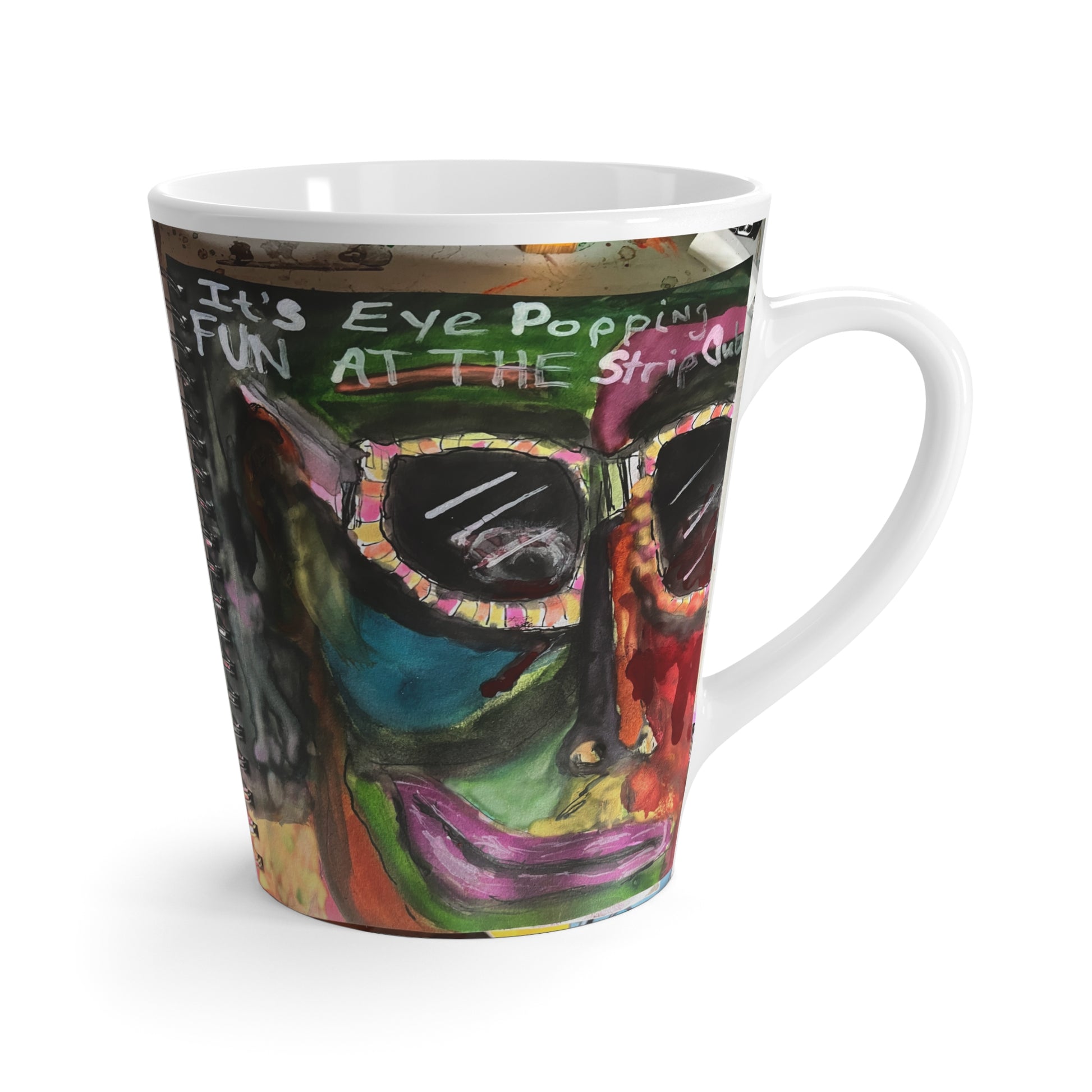 “Eye Poppin’ Fun” Latte Mug
