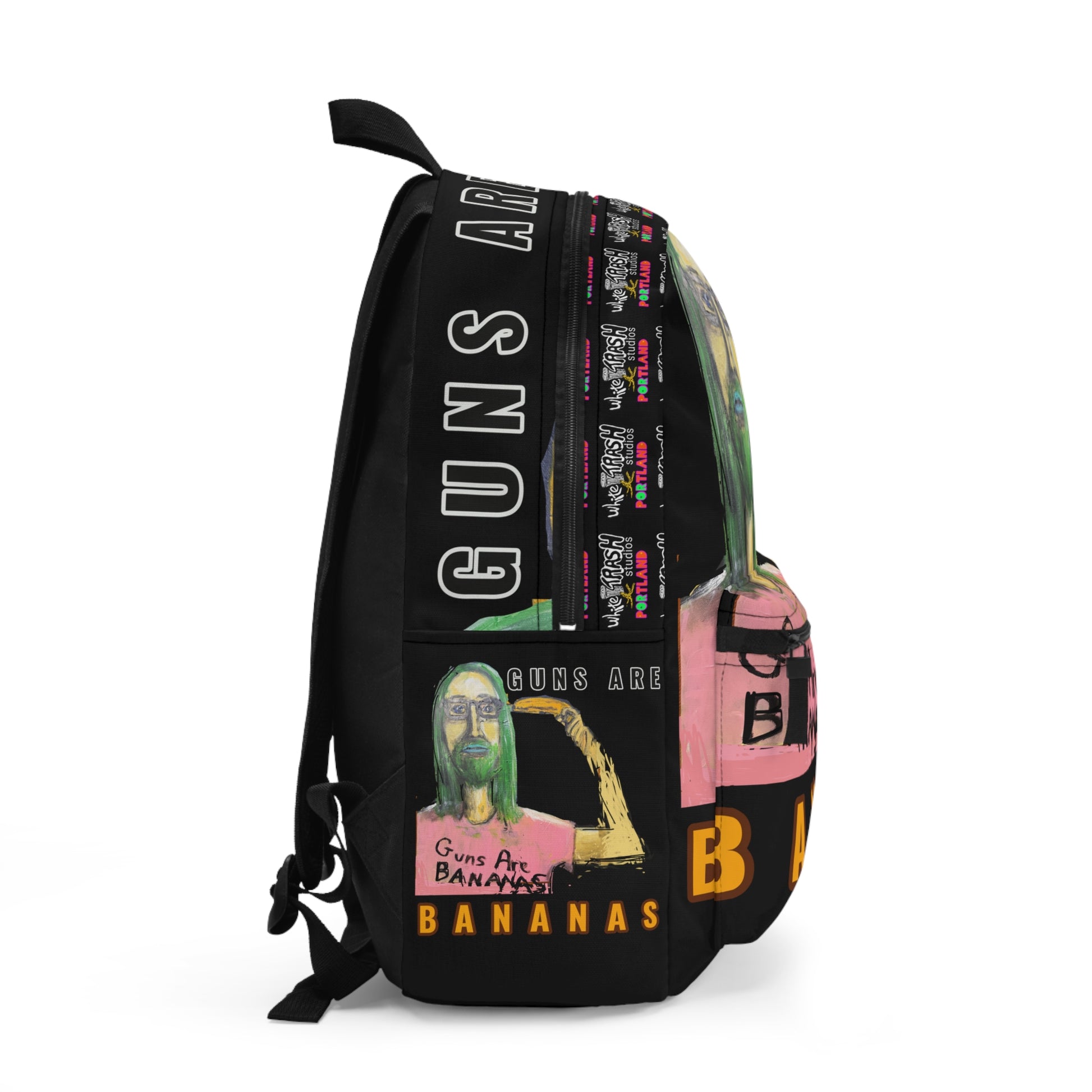 “Guns are Bananas” Backpack