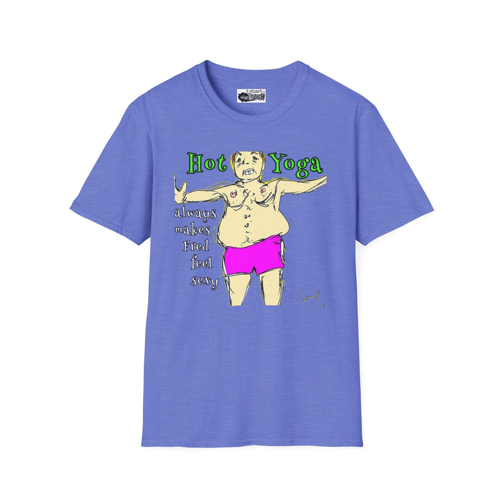 "Hot Yoga" t-shart