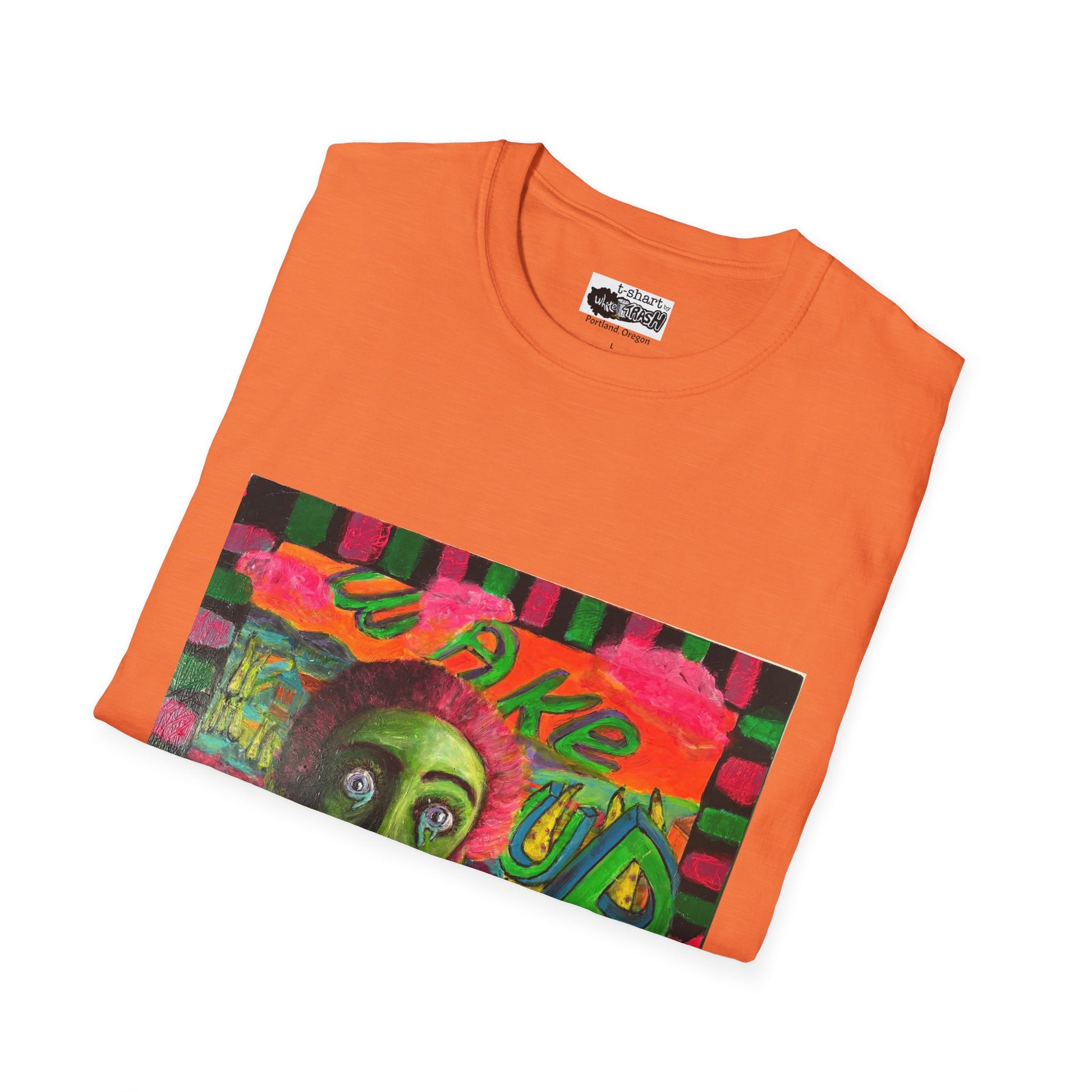 “Wake Up” Unisex Softstyle T-Shart