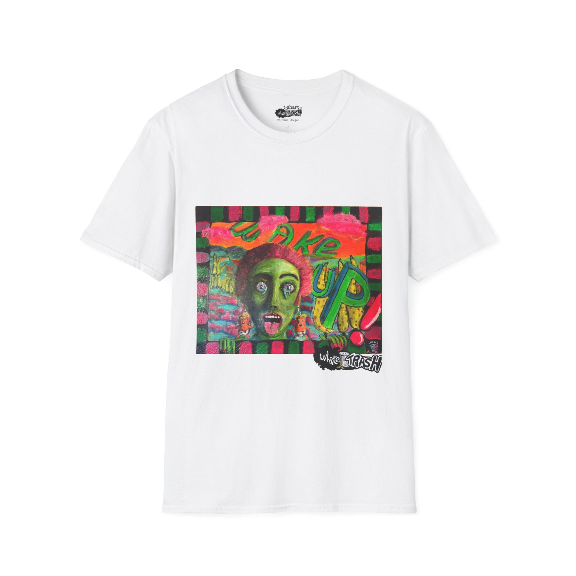 “Wake Up” Unisex Softstyle T-Shart