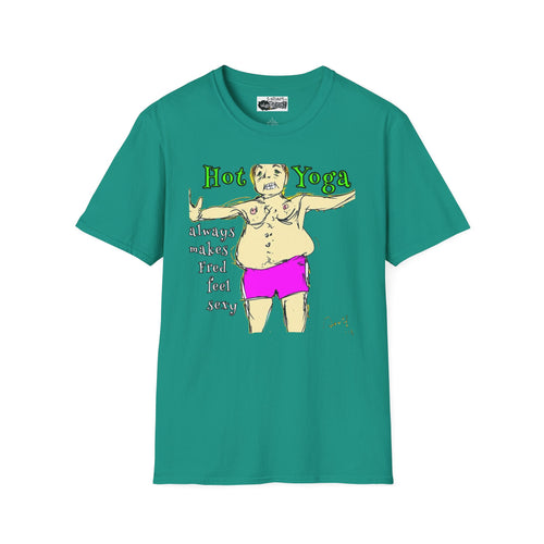 "Hot Yoga" t-shart