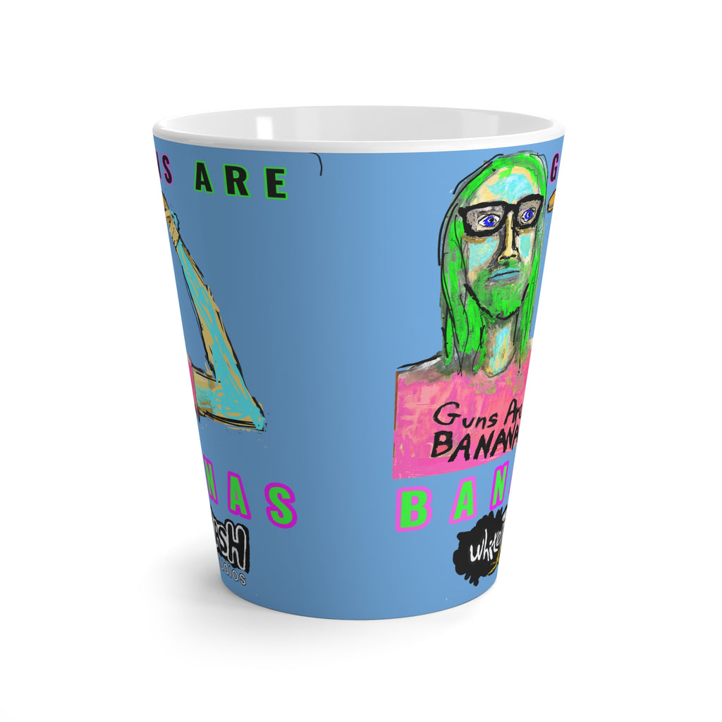 “Guns are Bananas” Latte Mug
