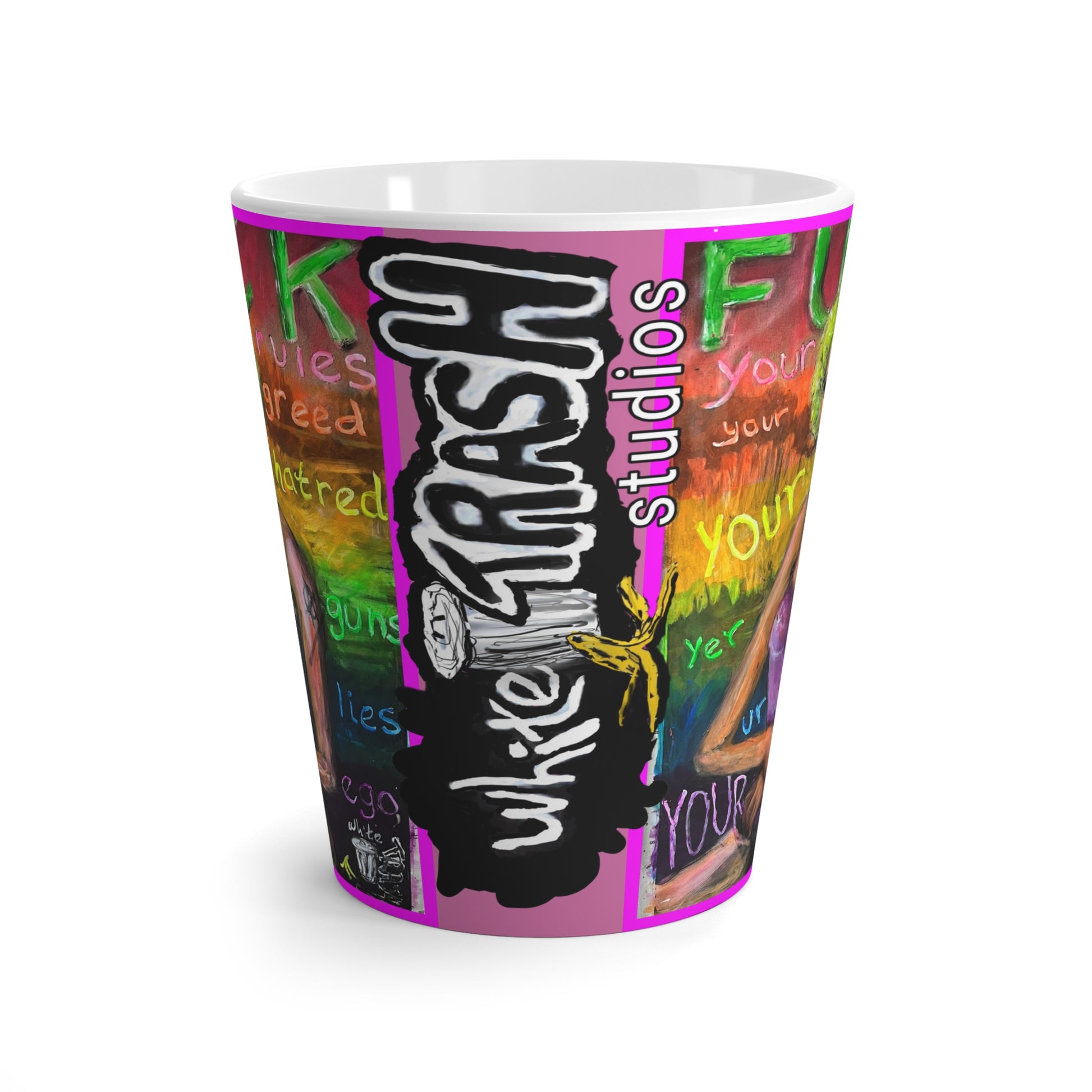 “Fuck Your Rules” Latte Mug