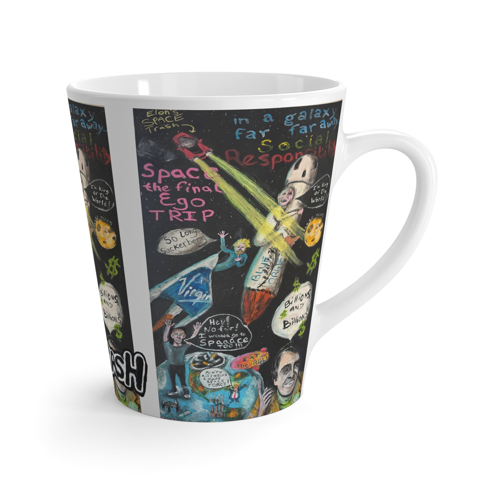 “Waste of Space” Latte Mug