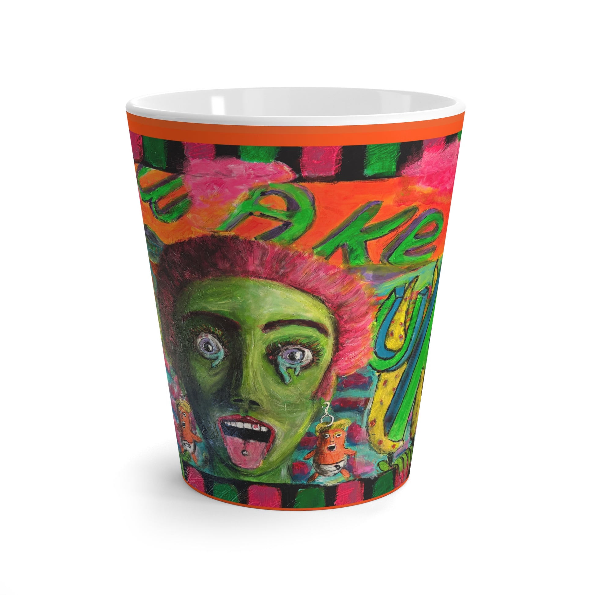 “Wake Up” Latte Mug