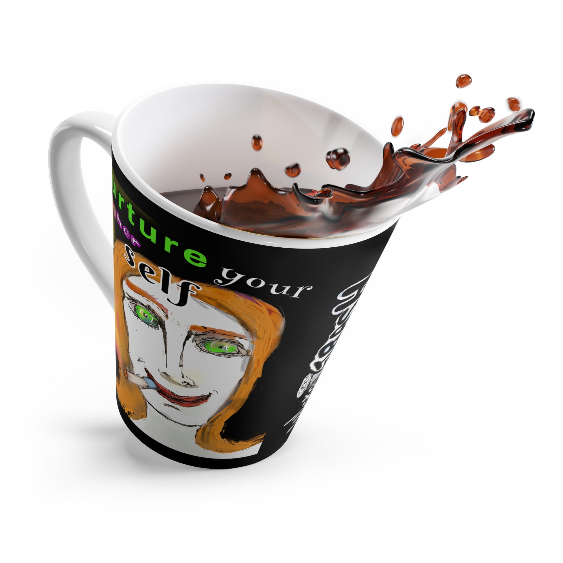 “Nurture” Latte Mug