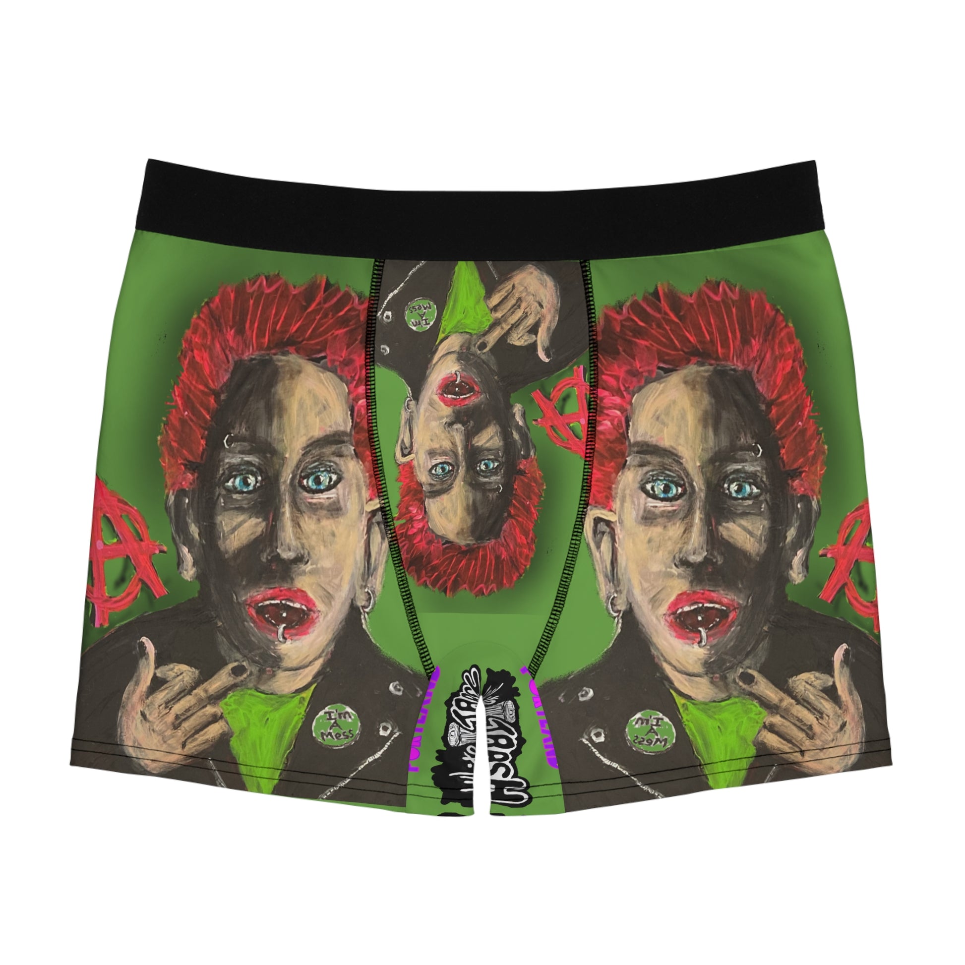 “I’m a Mess” Men's Boxer Briefs (AOP)