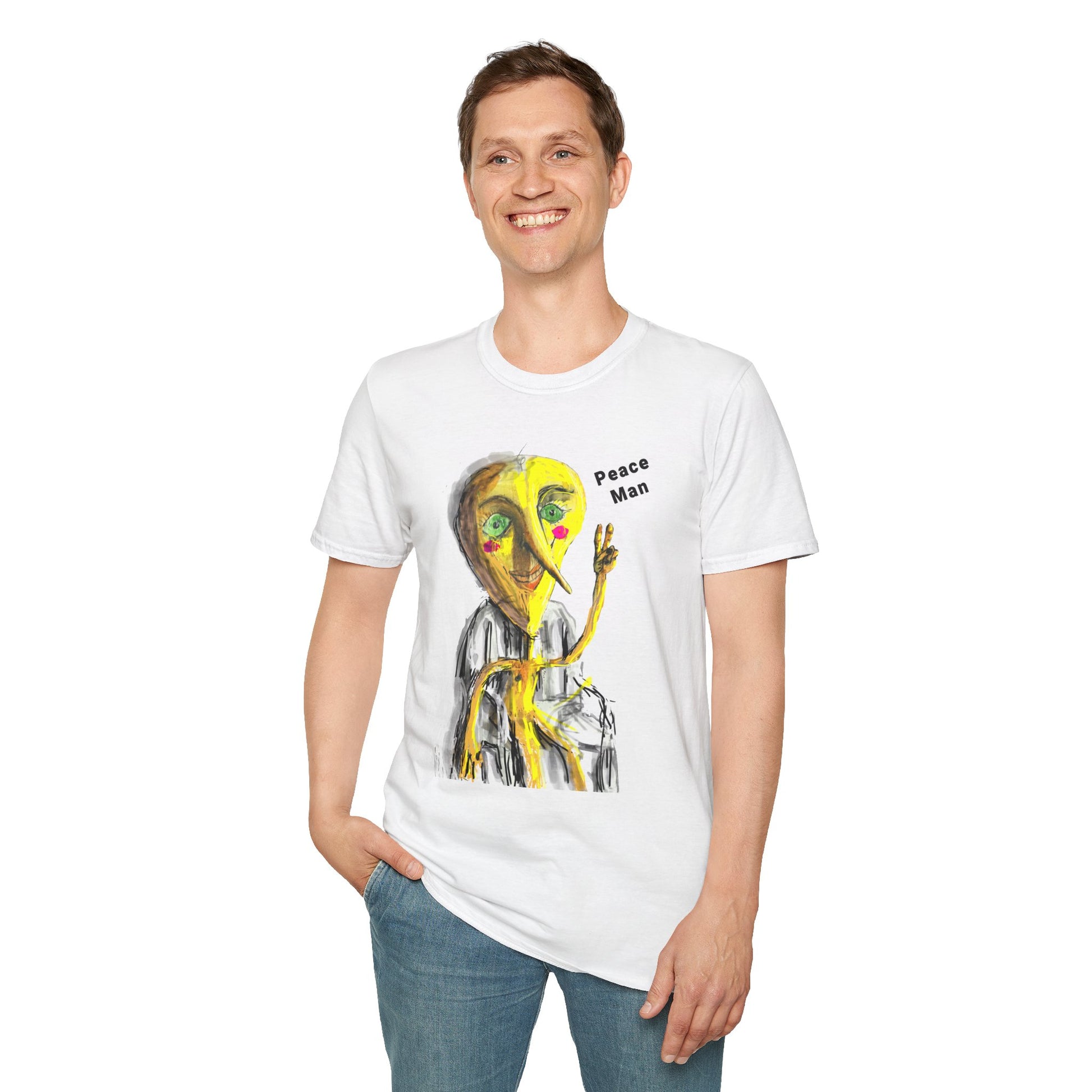 “Lazy Peace Man” t-shart
