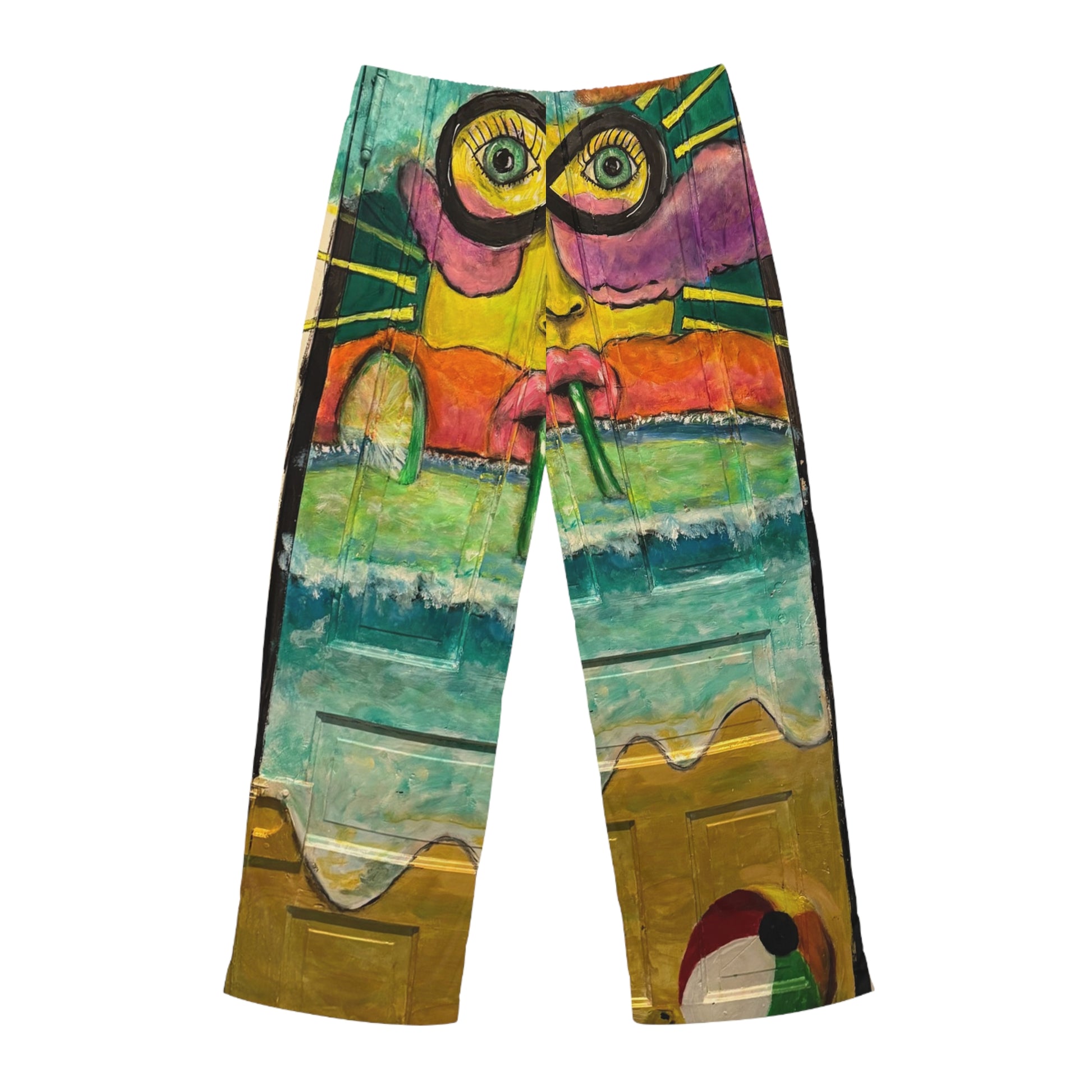 Copy of “Waste of Space” Men's Pajama Pants for Chill Nights
