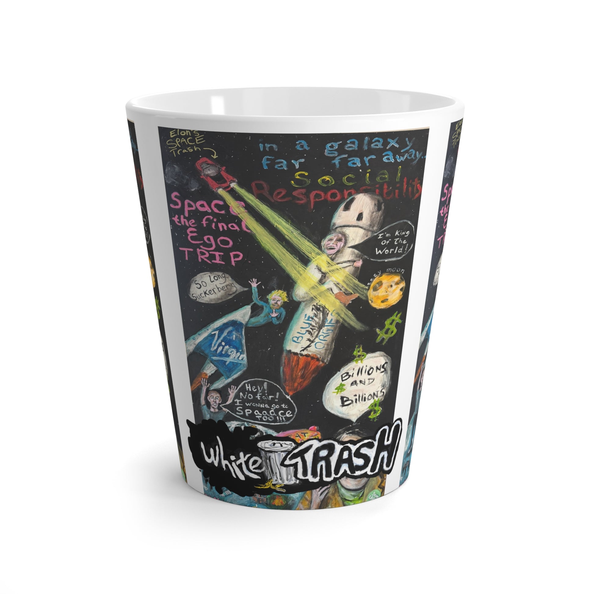 “Waste of Space” Latte Mug