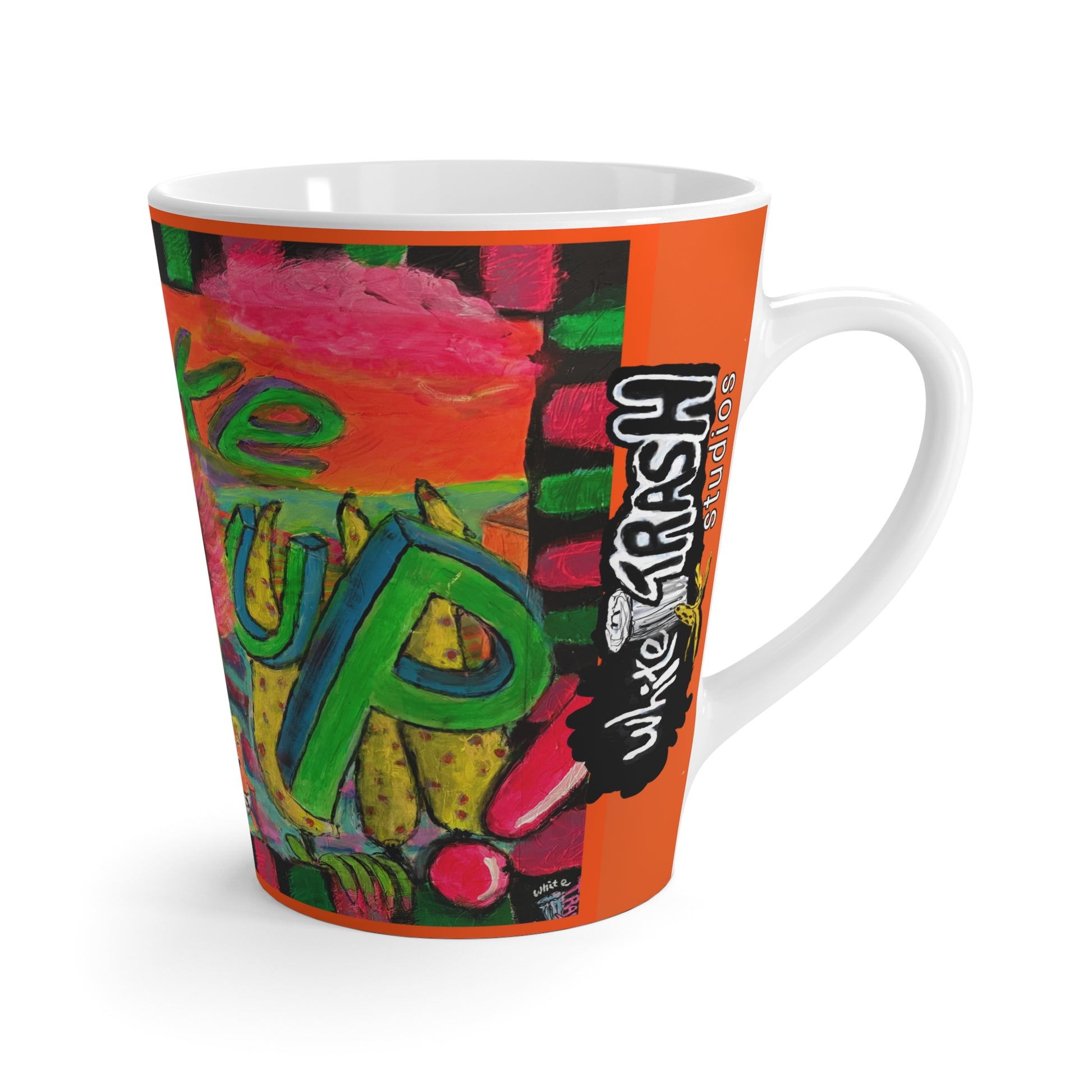 “Wake Up” Latte Mug