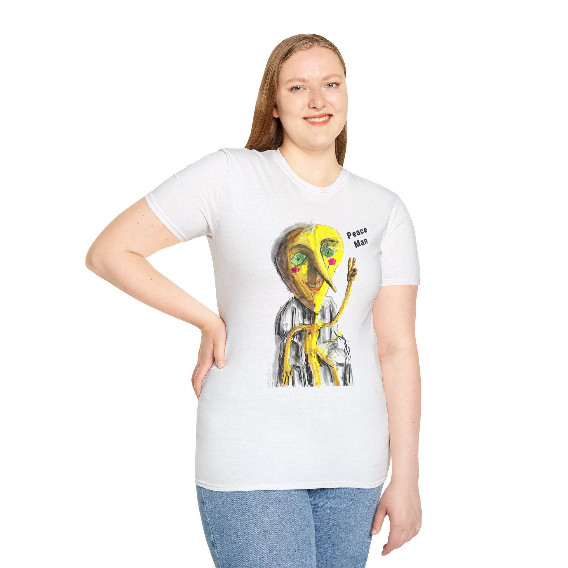 “Lazy Peace Man” t-shart