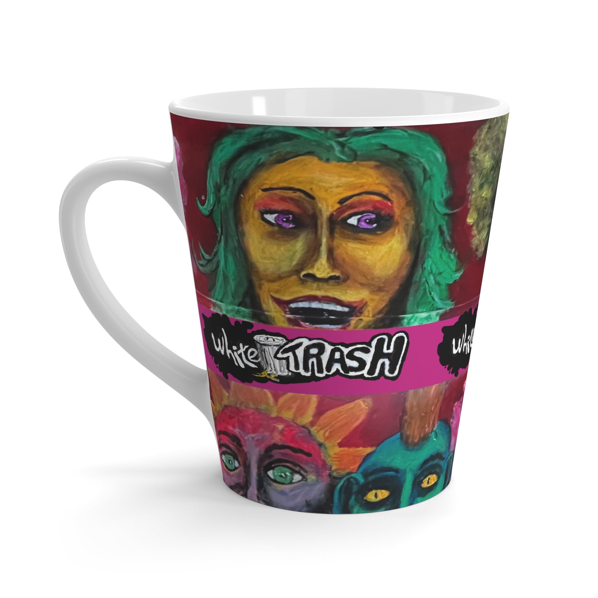 “Face to Face” Latte Mug