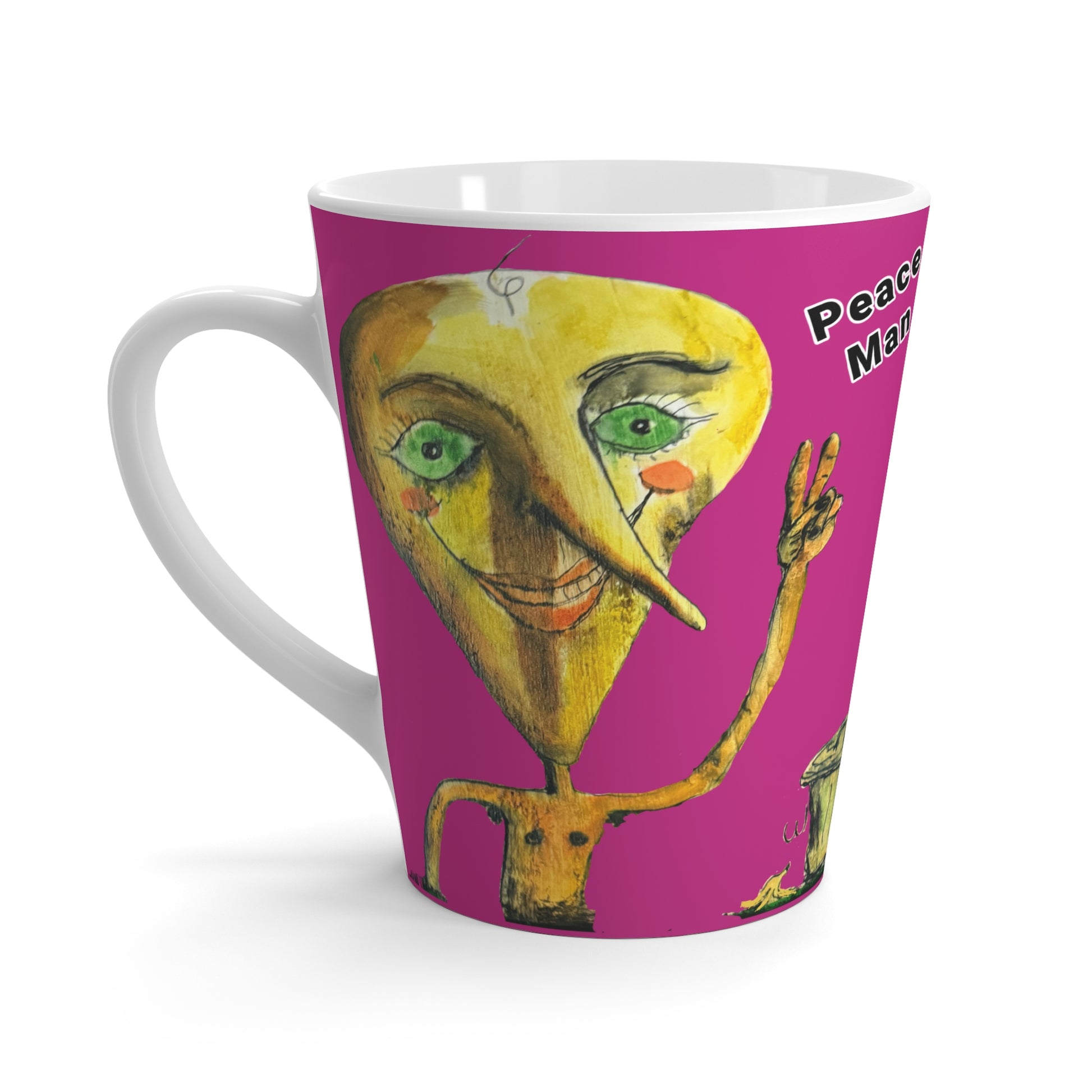“Peace Man” Latte Mug
