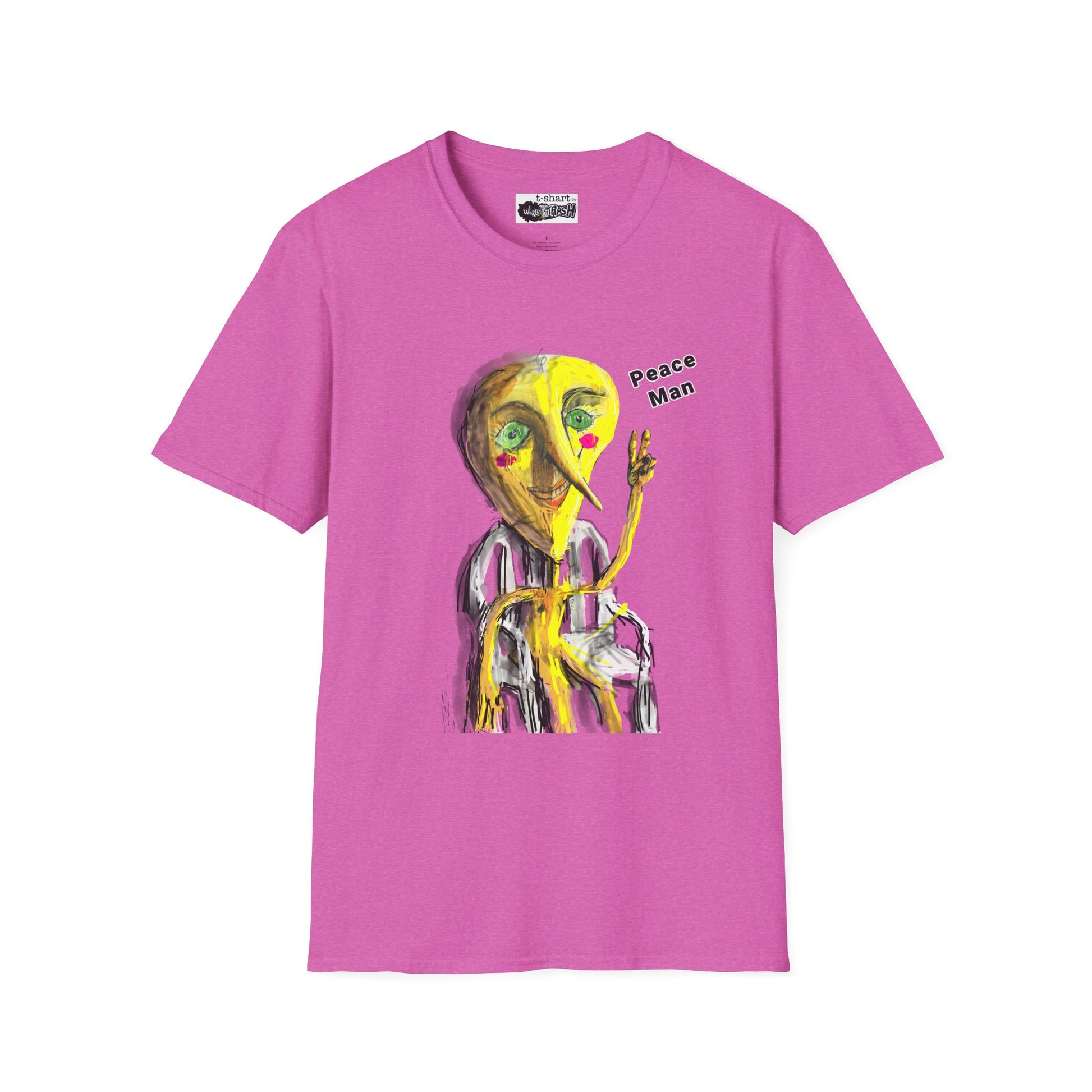 “Lazy Peace Man” t-shart