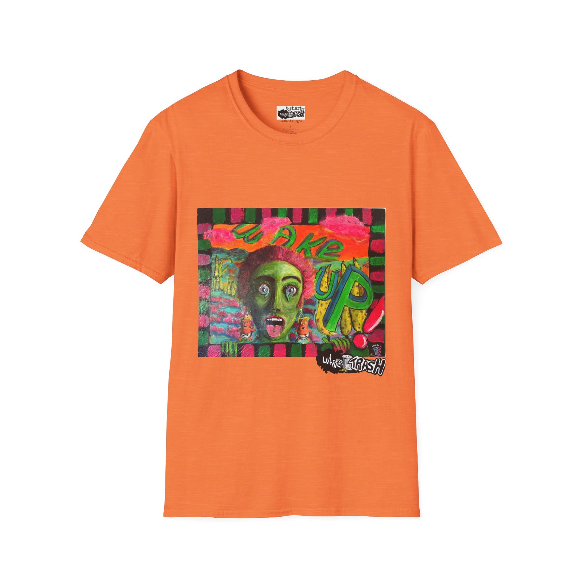 “Wake Up” Unisex Softstyle T-Shart
