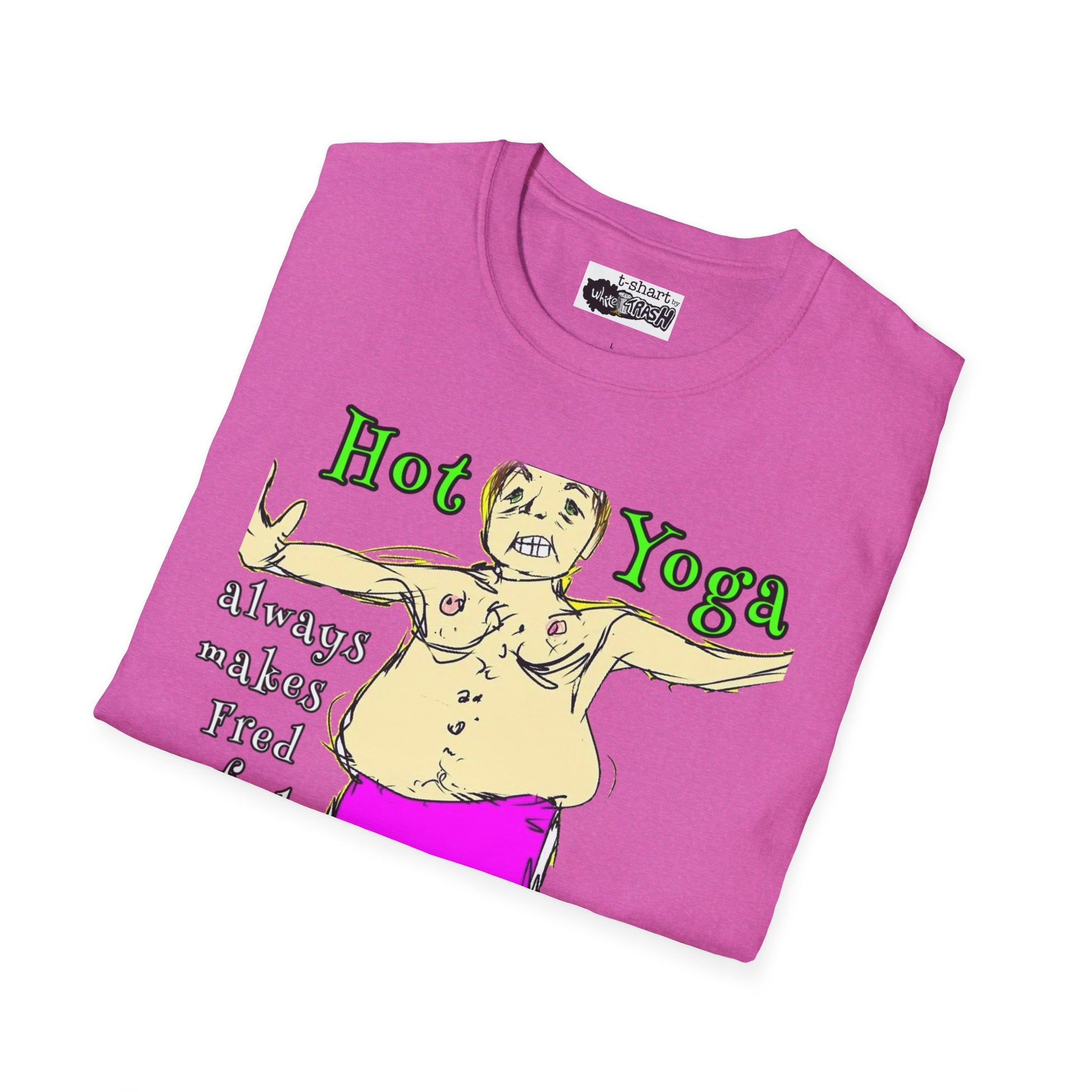 "Hot Yoga" t-shart
