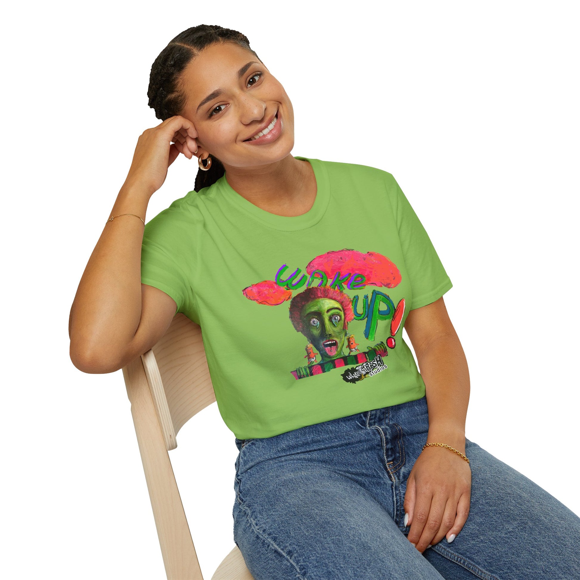 Copy of “Wake Up” Unisex Softstyle T-Shart