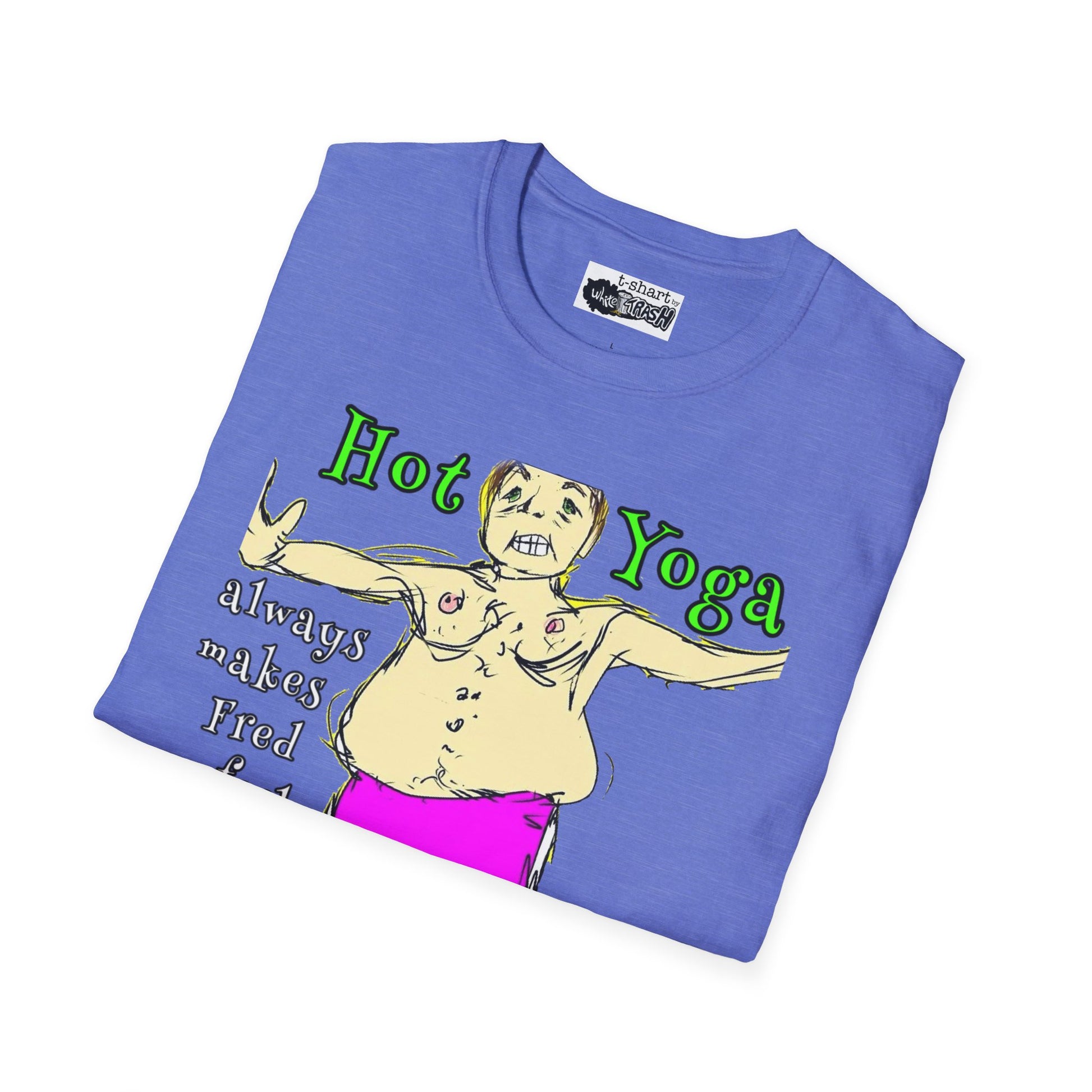 "Hot Yoga" t-shart