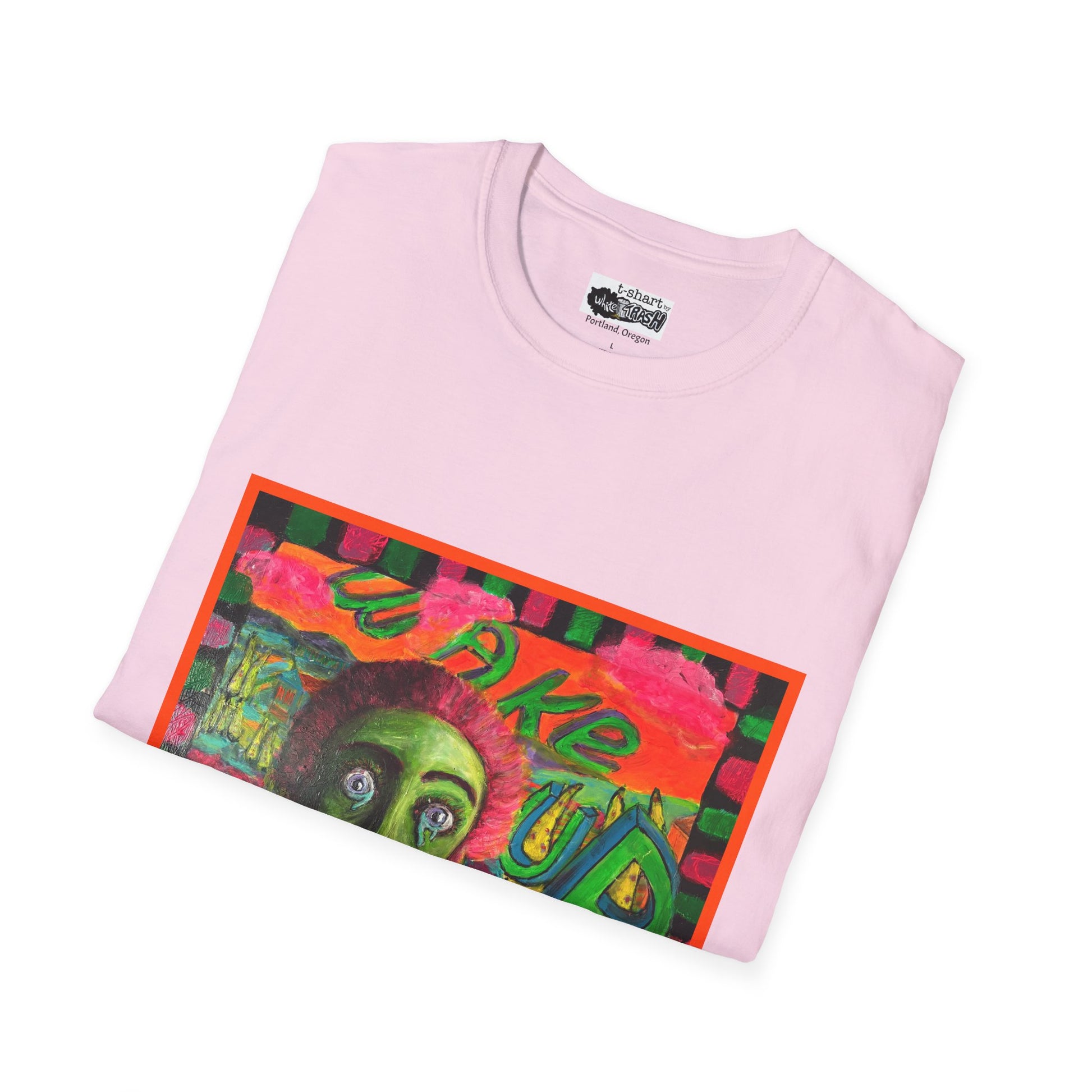 “Wake Up” Unisex Softstyle T-Shart